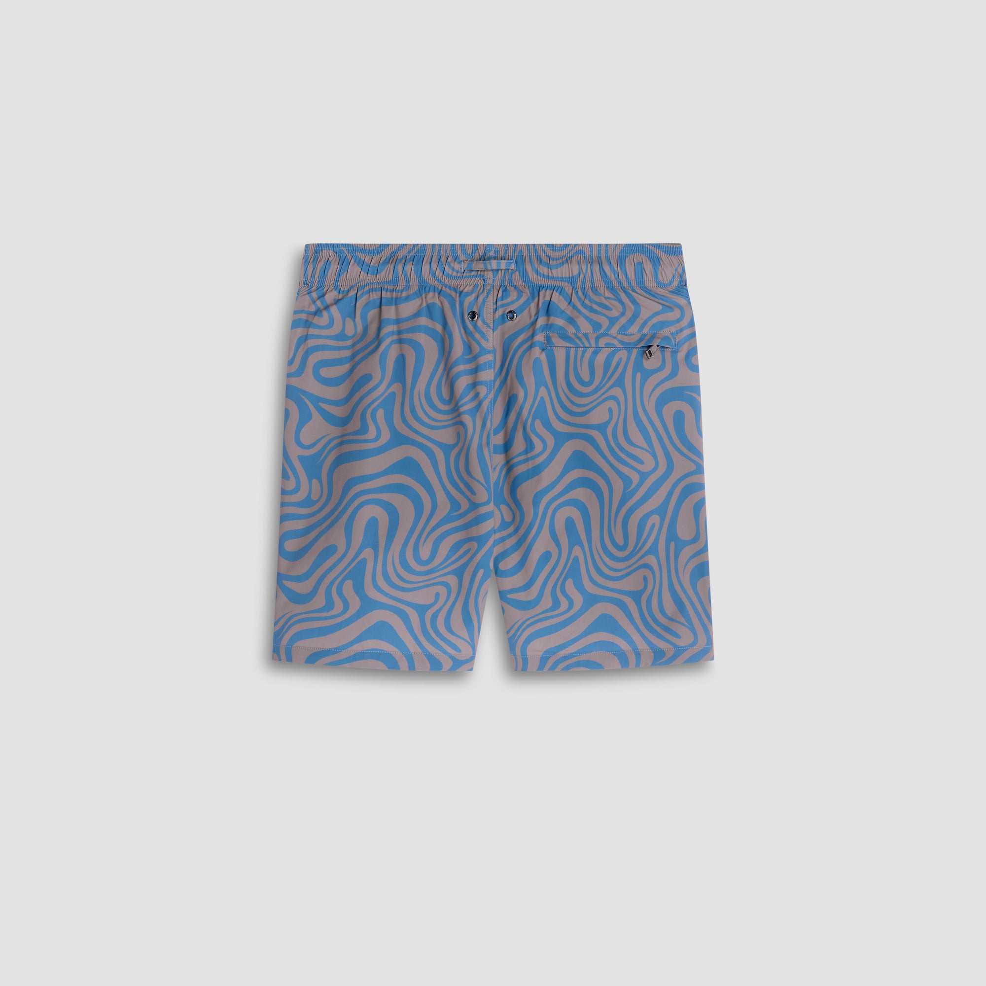 Cruz Shorter-Length Contour Wave Swim Trunks