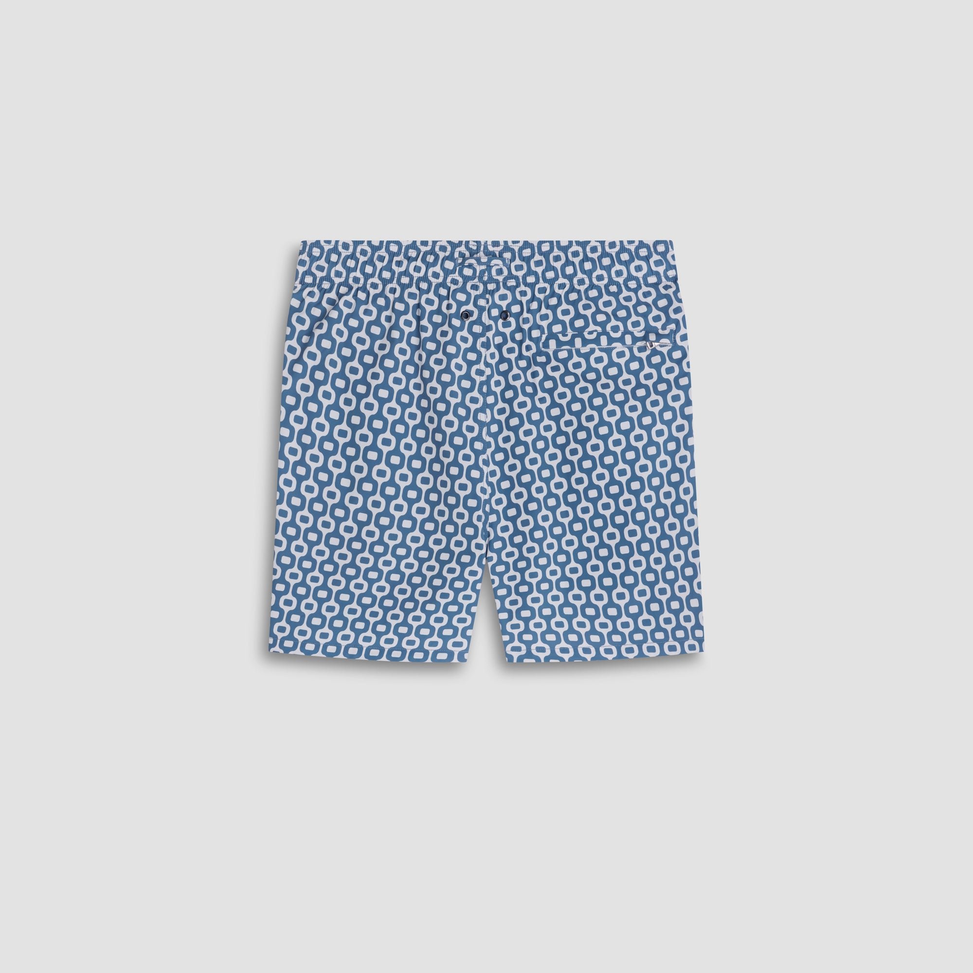Cruz Shorter-Length Retro Link Swim Trunks