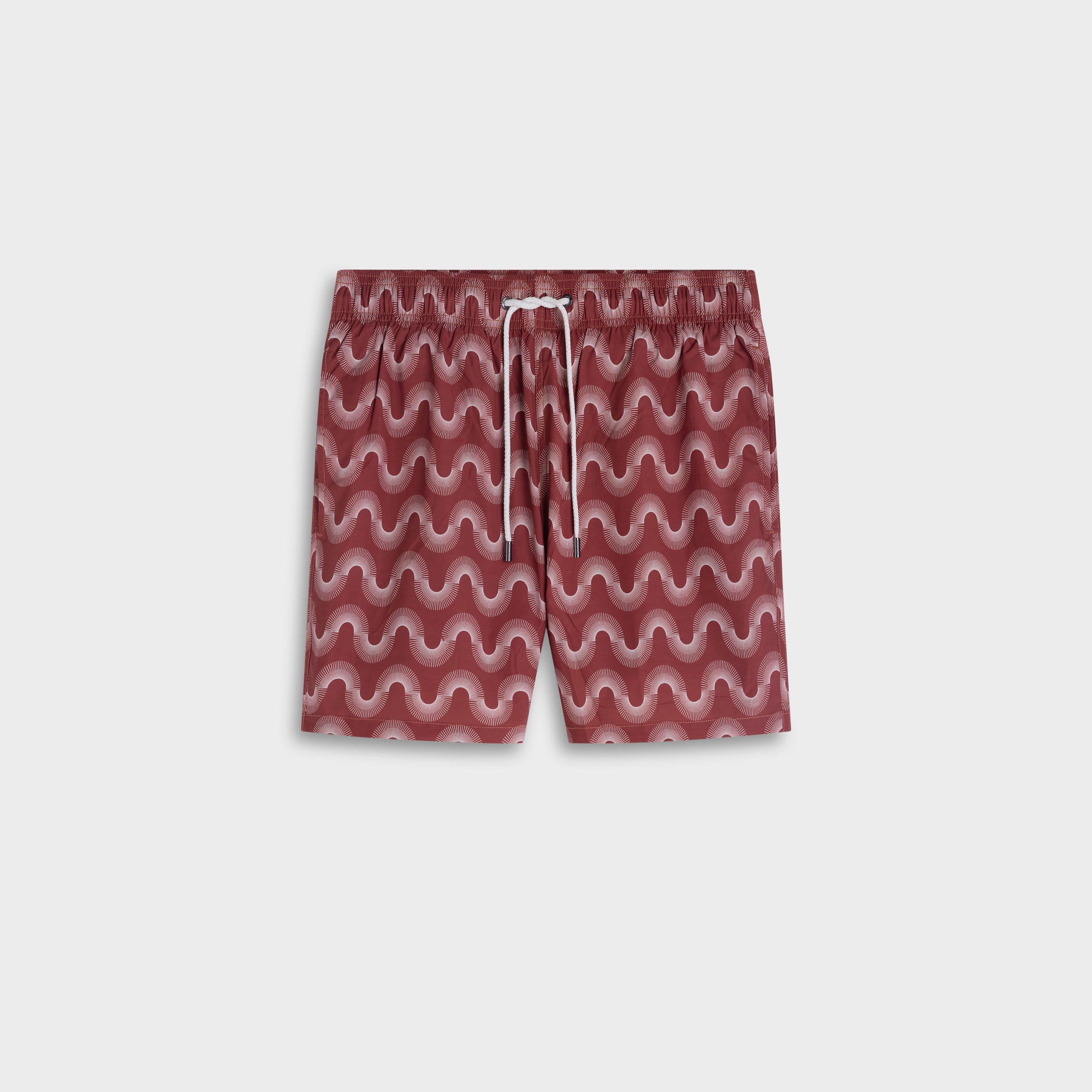 Cruz Shorter-Length Kinetic Wave Swim Trunks