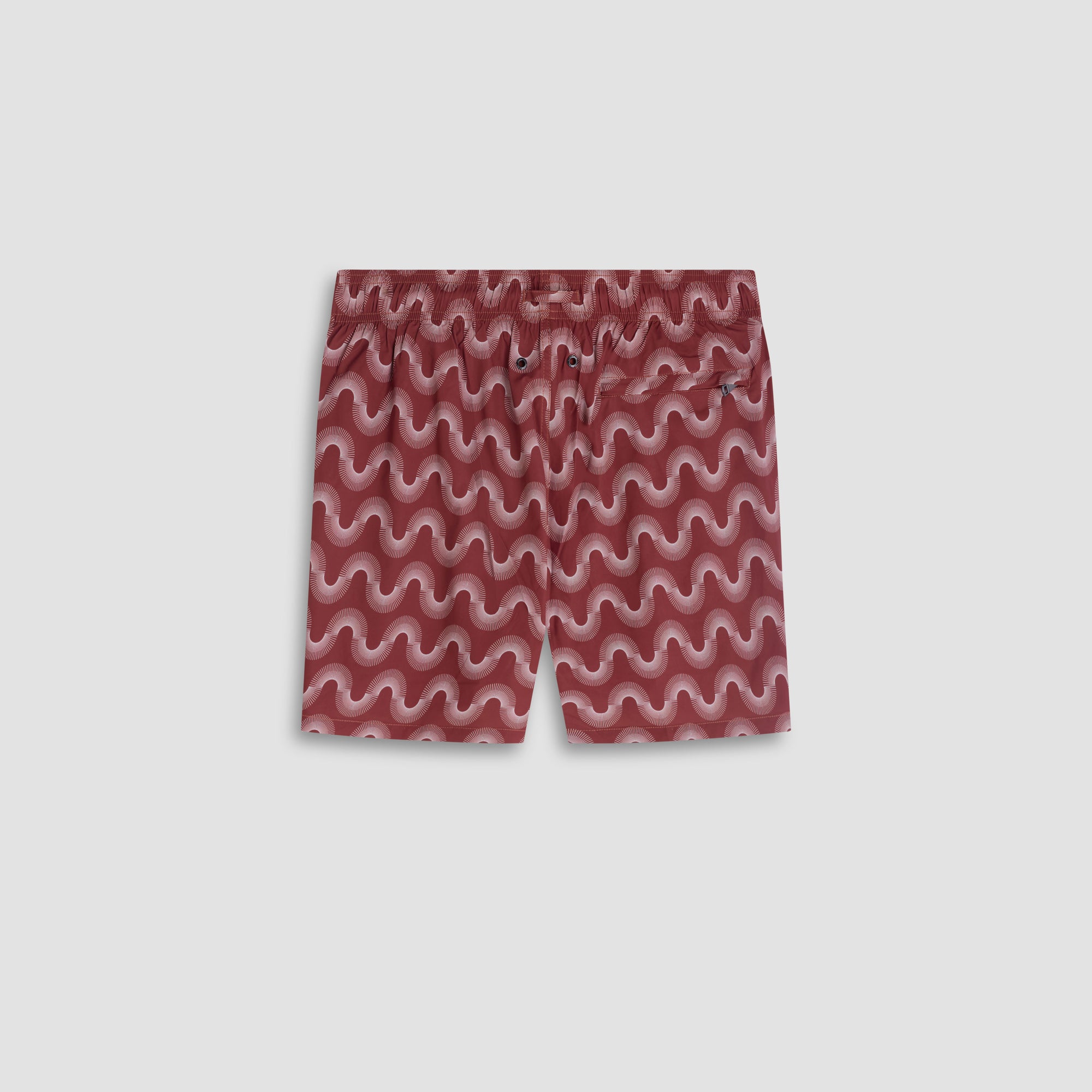 Cruz Shorter-Length Kinetic Wave Swim Trunks