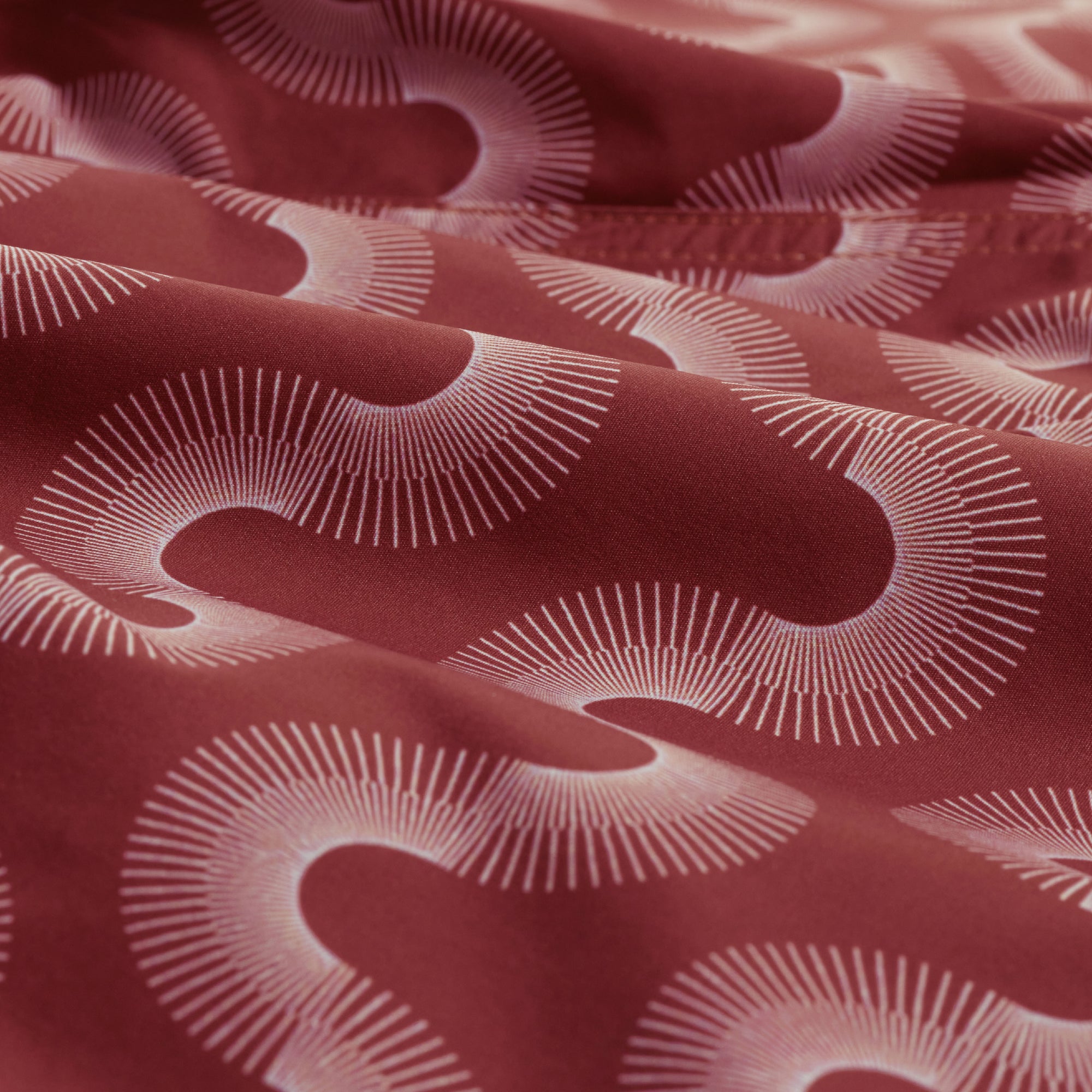 Cruz Shorter-Length Kinetic Wave Swim Trunks