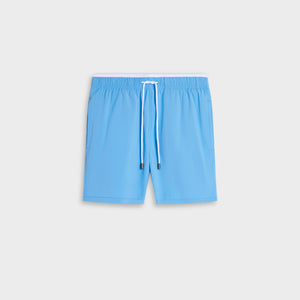 Quinn Mid-Length Solid Swim Trunks