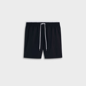 Quinn Mid-Length Solid Swim Trunks
