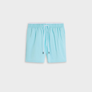 Quinn Mid-Length Solid Swim Trunks