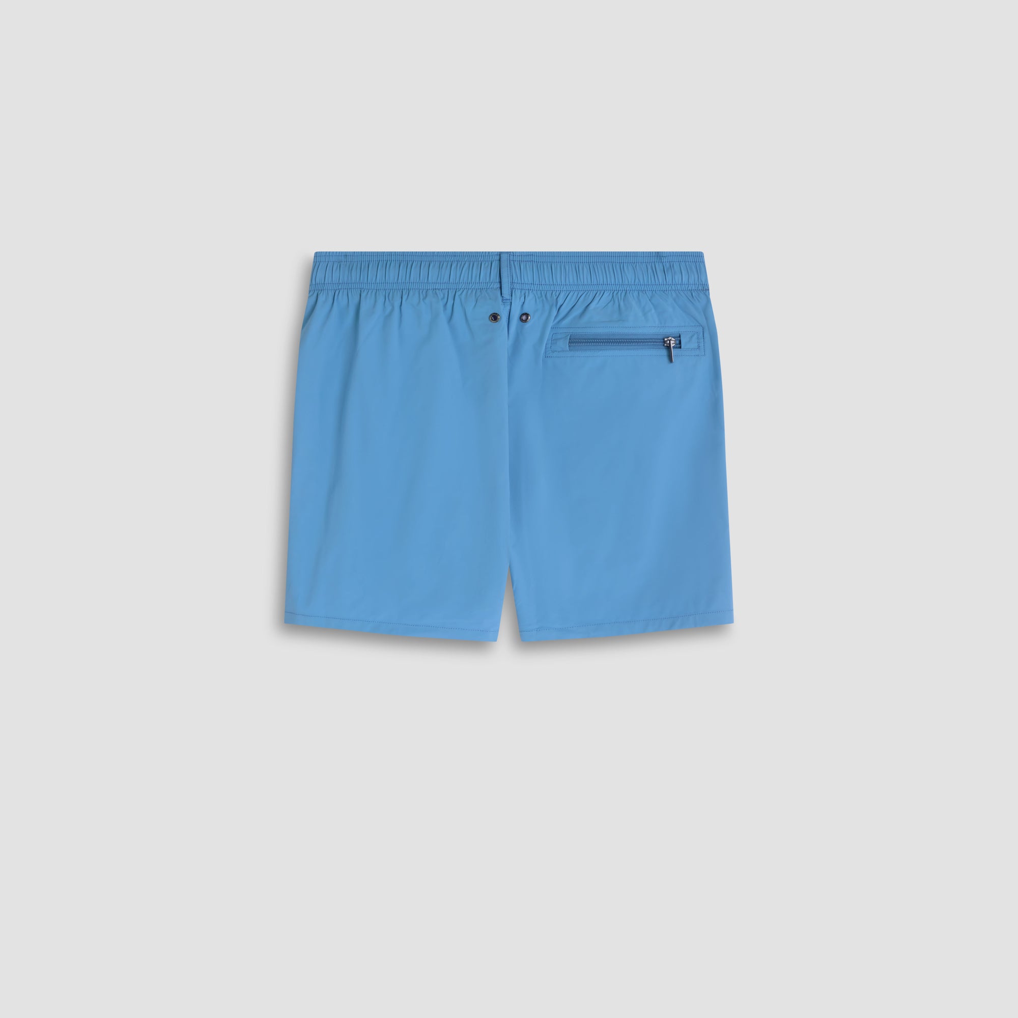 Zane Shorter-Length Water Reactive Palm Tree Swim Trunks