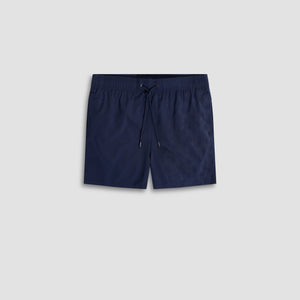 Zane Shorter-Length Water Reactive Palm Tree Swim Trunks