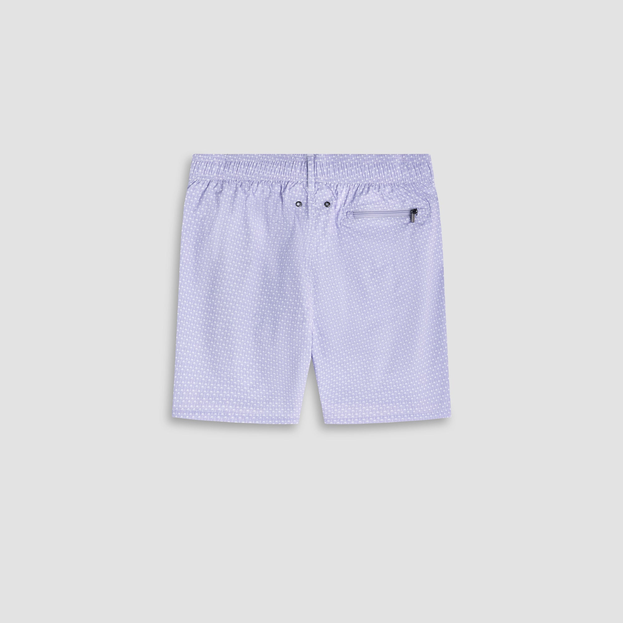 Kai Mid-Length Palm Tree Swim Trunks