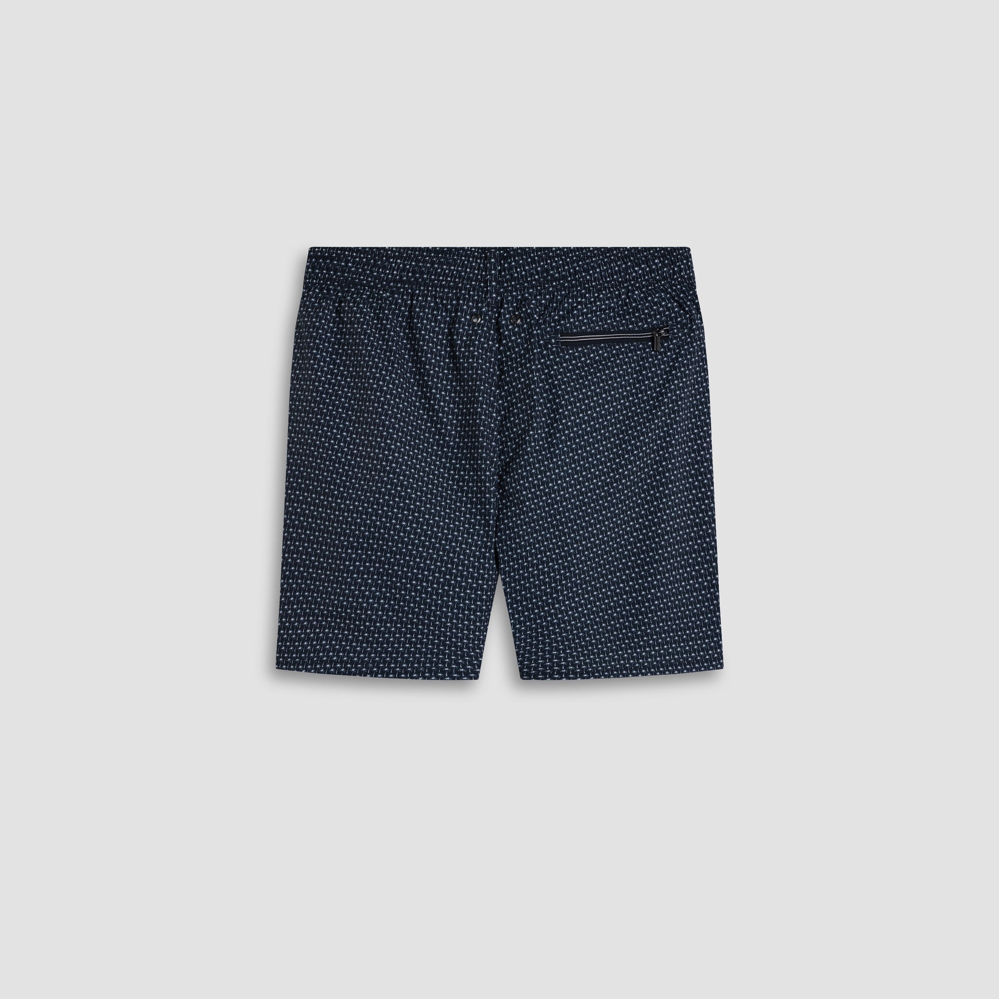 Kai Mid-Length Palm Tree Swim Trunks