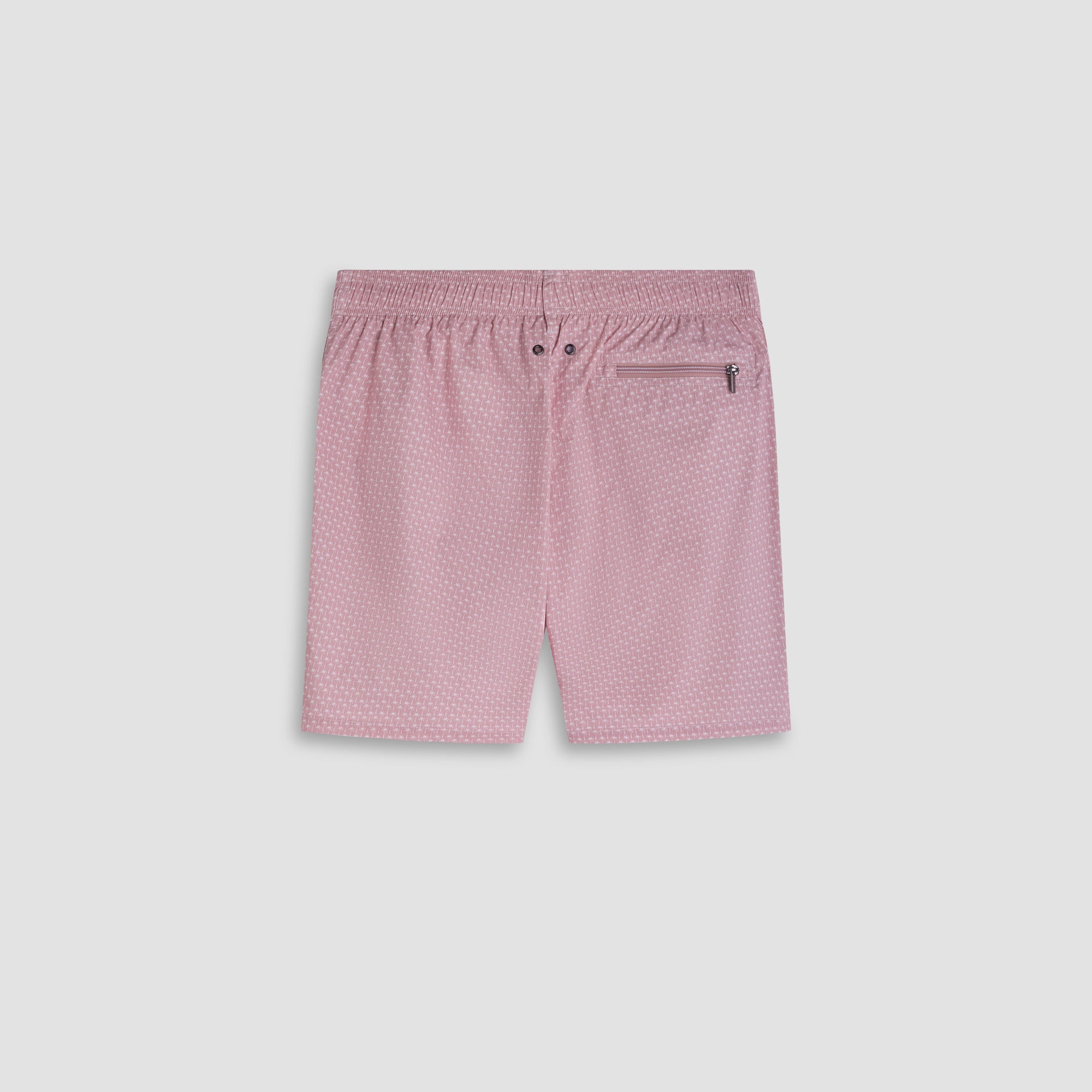 Kai Mid-Length Palm Tree Swim Trunks