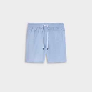Kai Mid-Length Palm Tree Swim Trunks