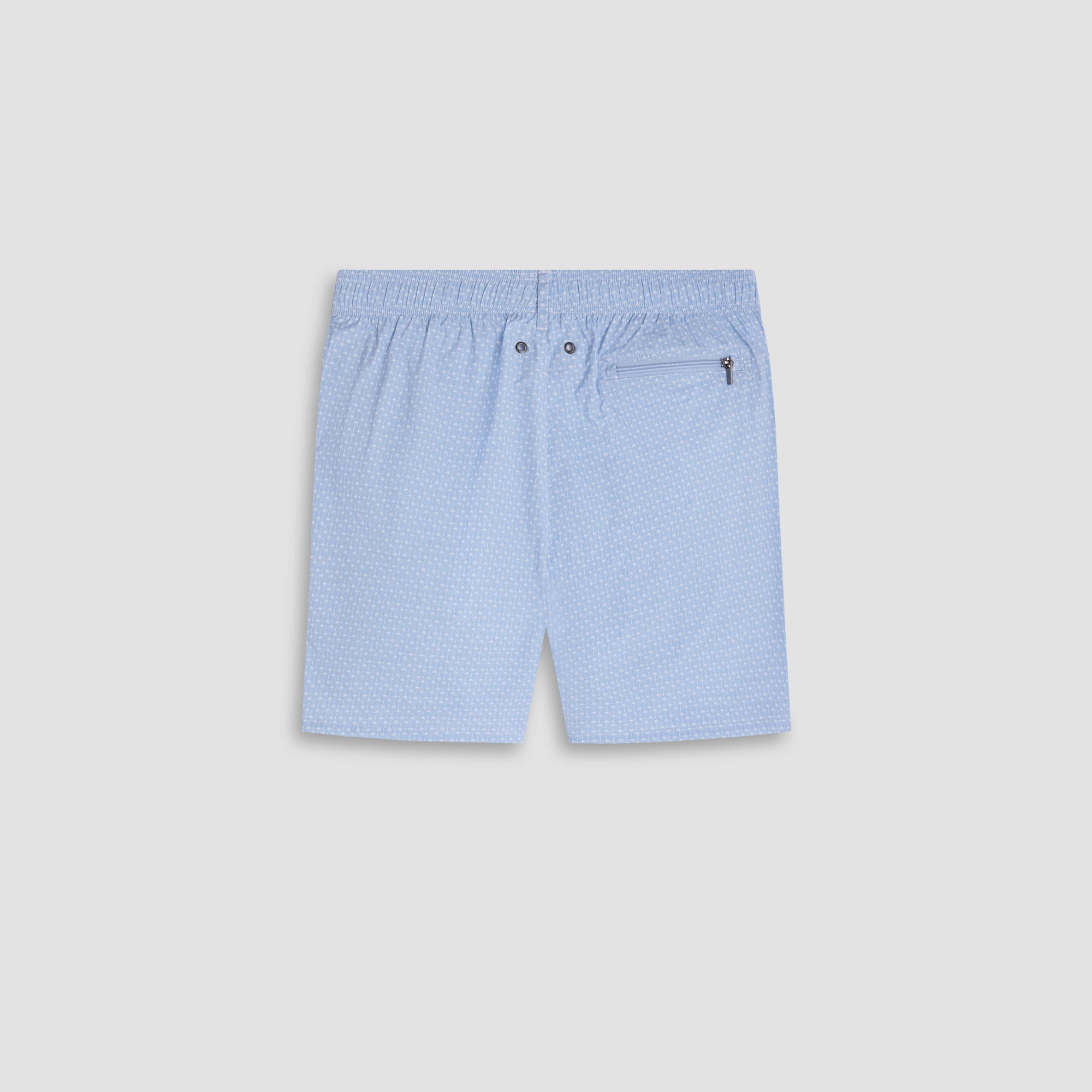 Kai Mid-Length Palm Tree Swim Trunks