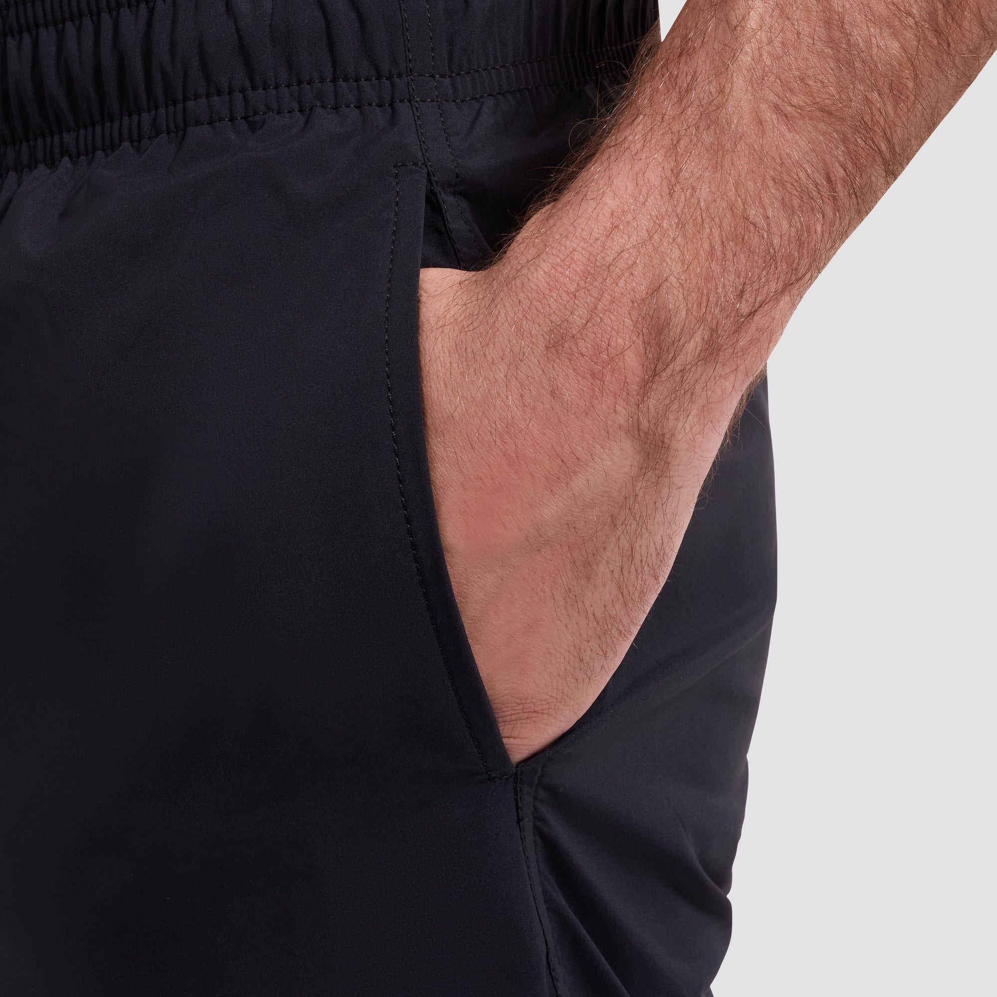Cruz Shorter-Length Solid Swim Trunks
