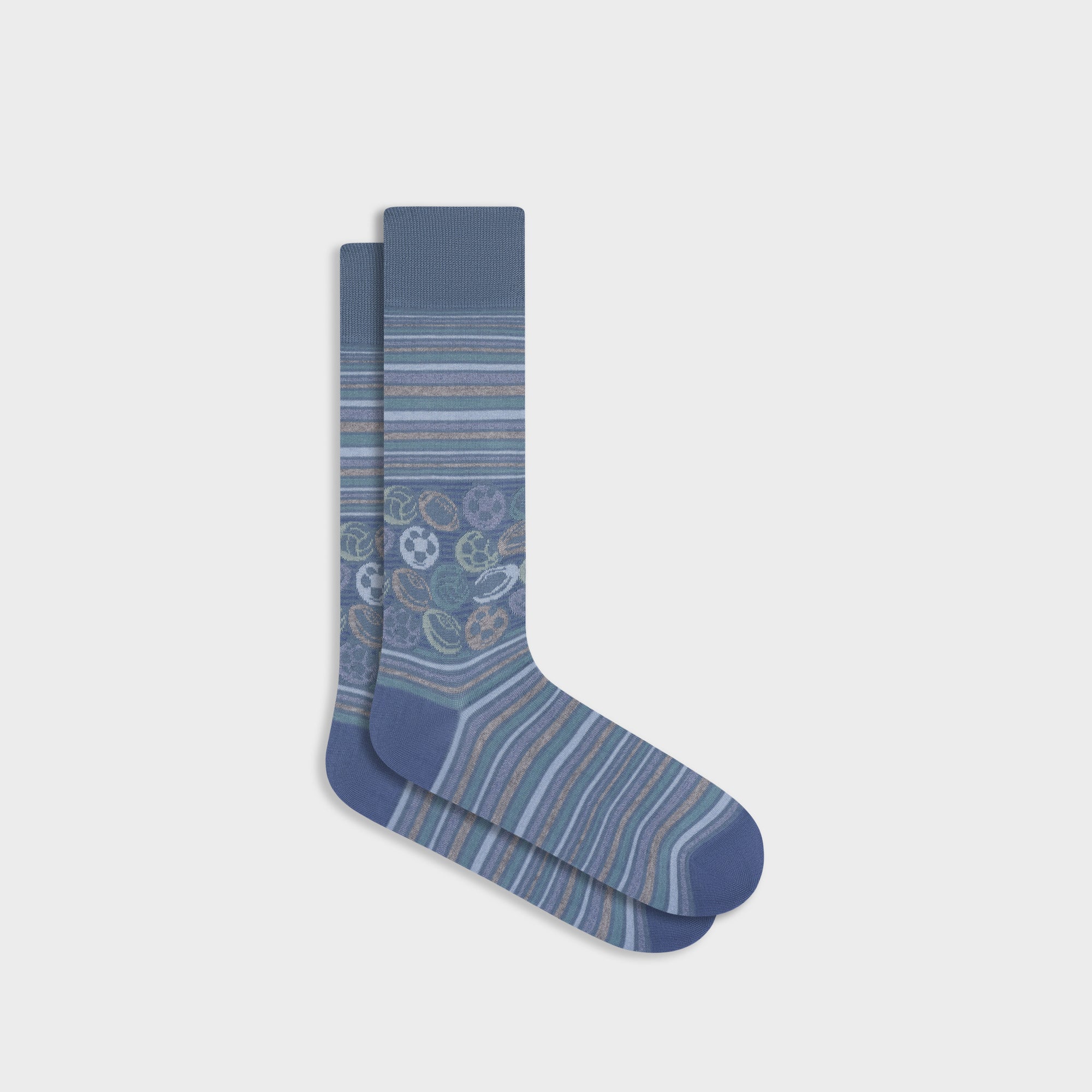 Multi-Sport Motif Mid-Calf Socks