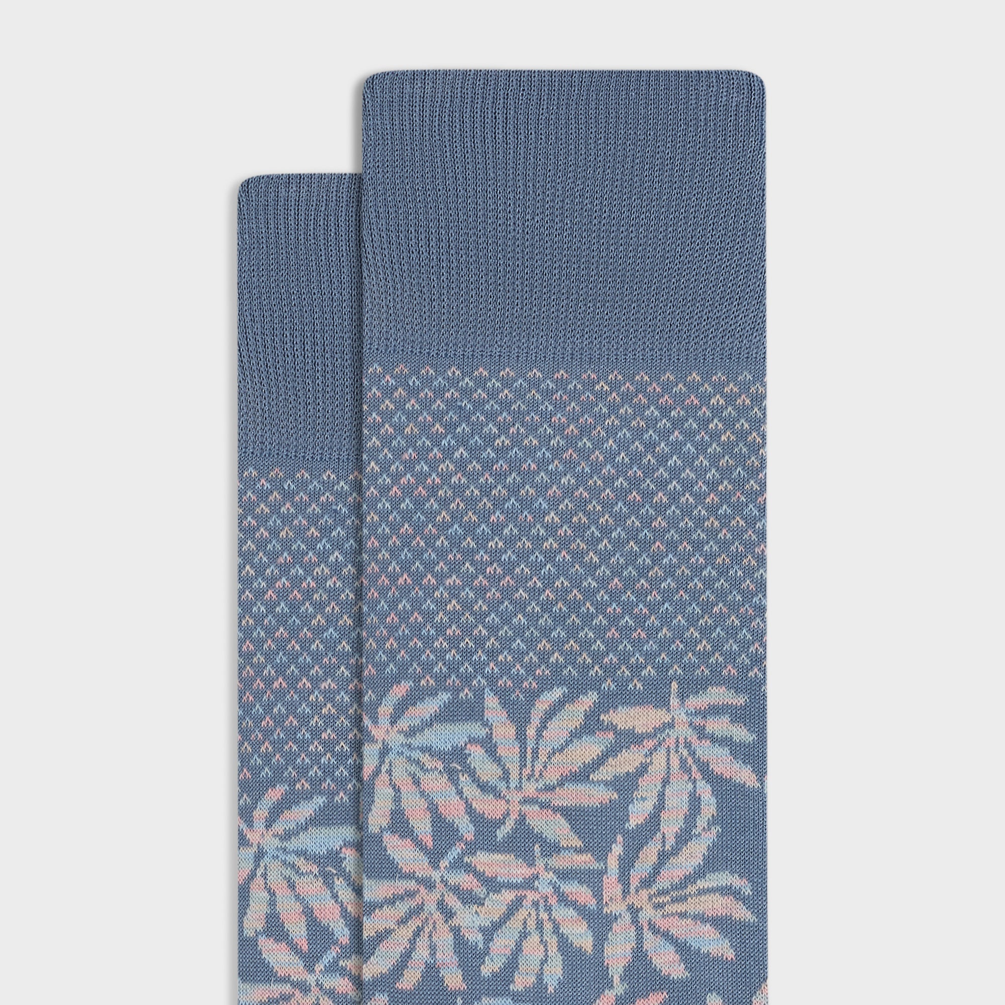 Floral Mid-Calf Socks