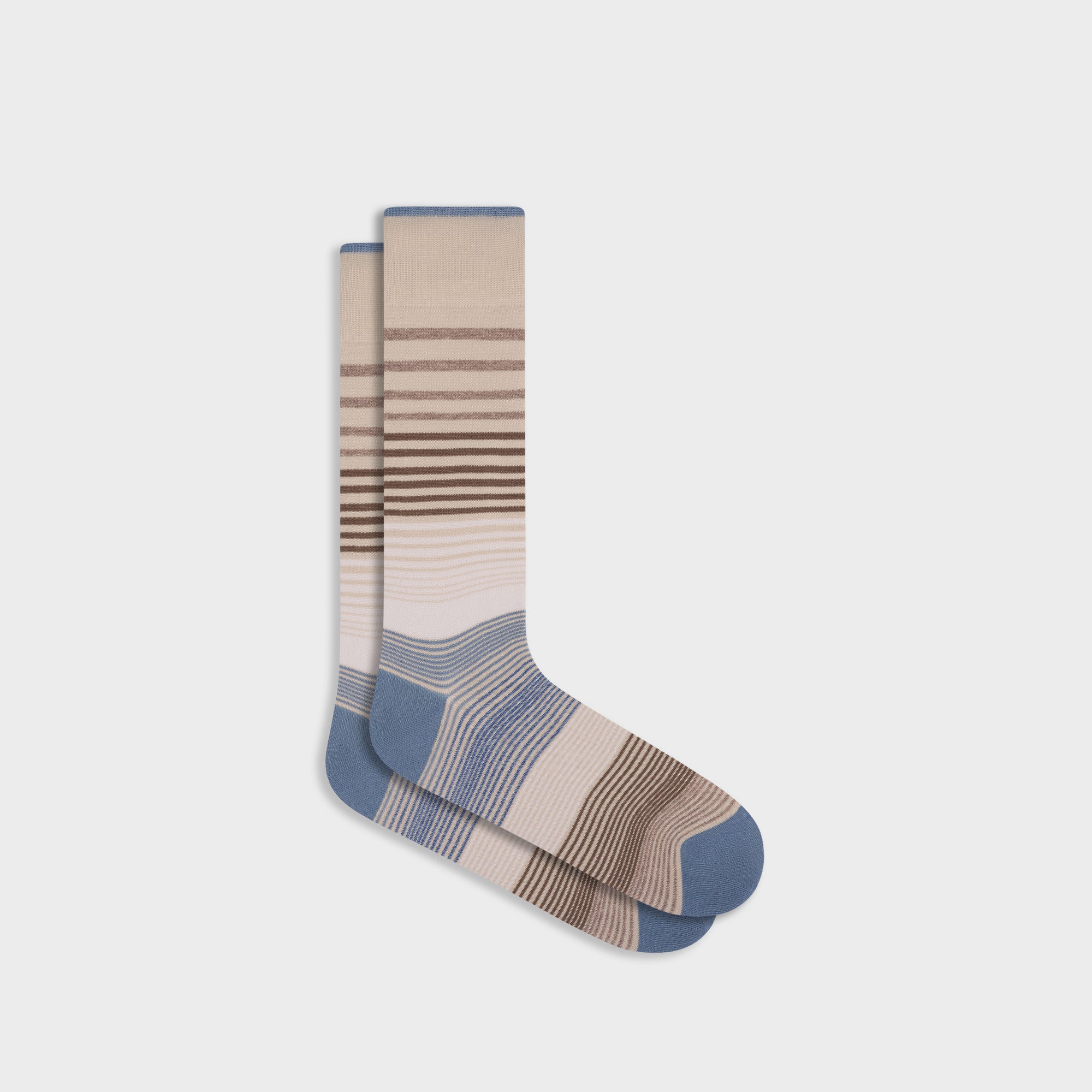 Striped Mid-Calf Socks