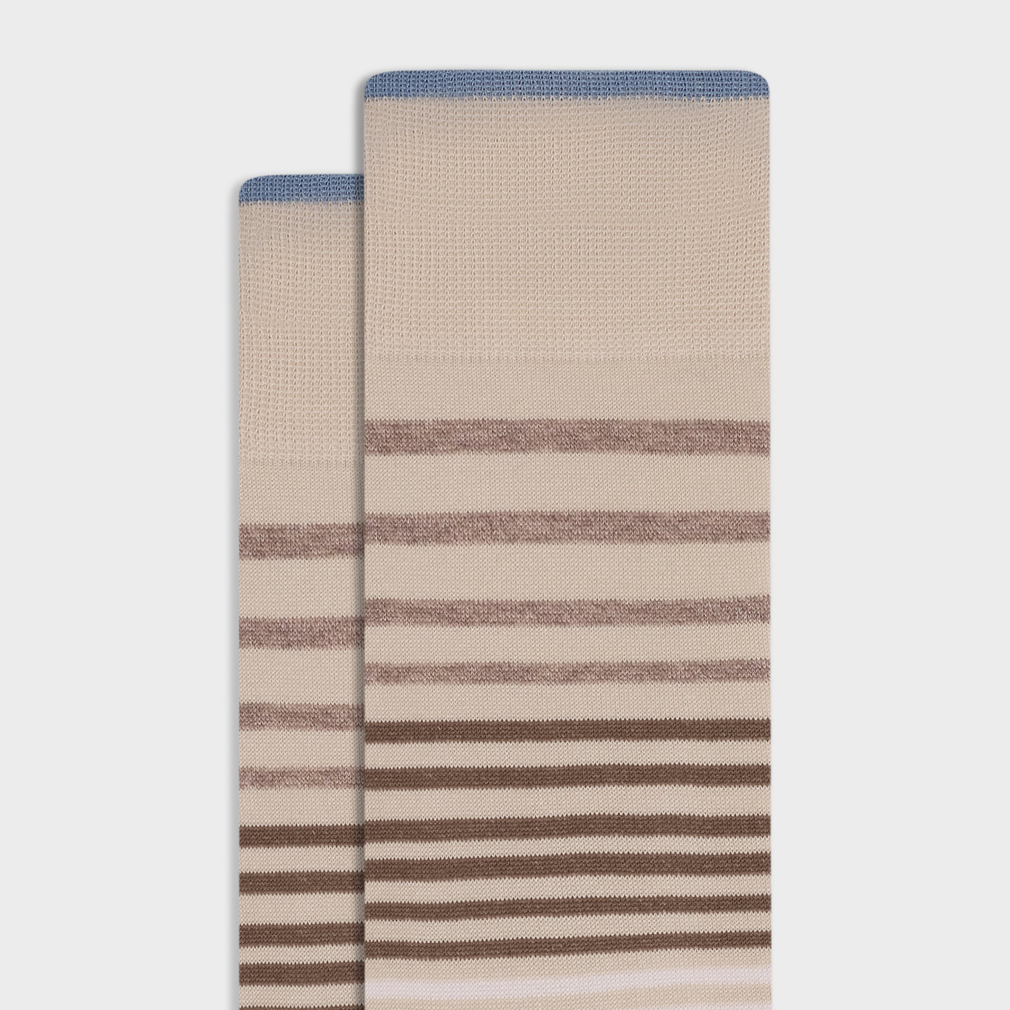 Striped Mid-Calf Socks
