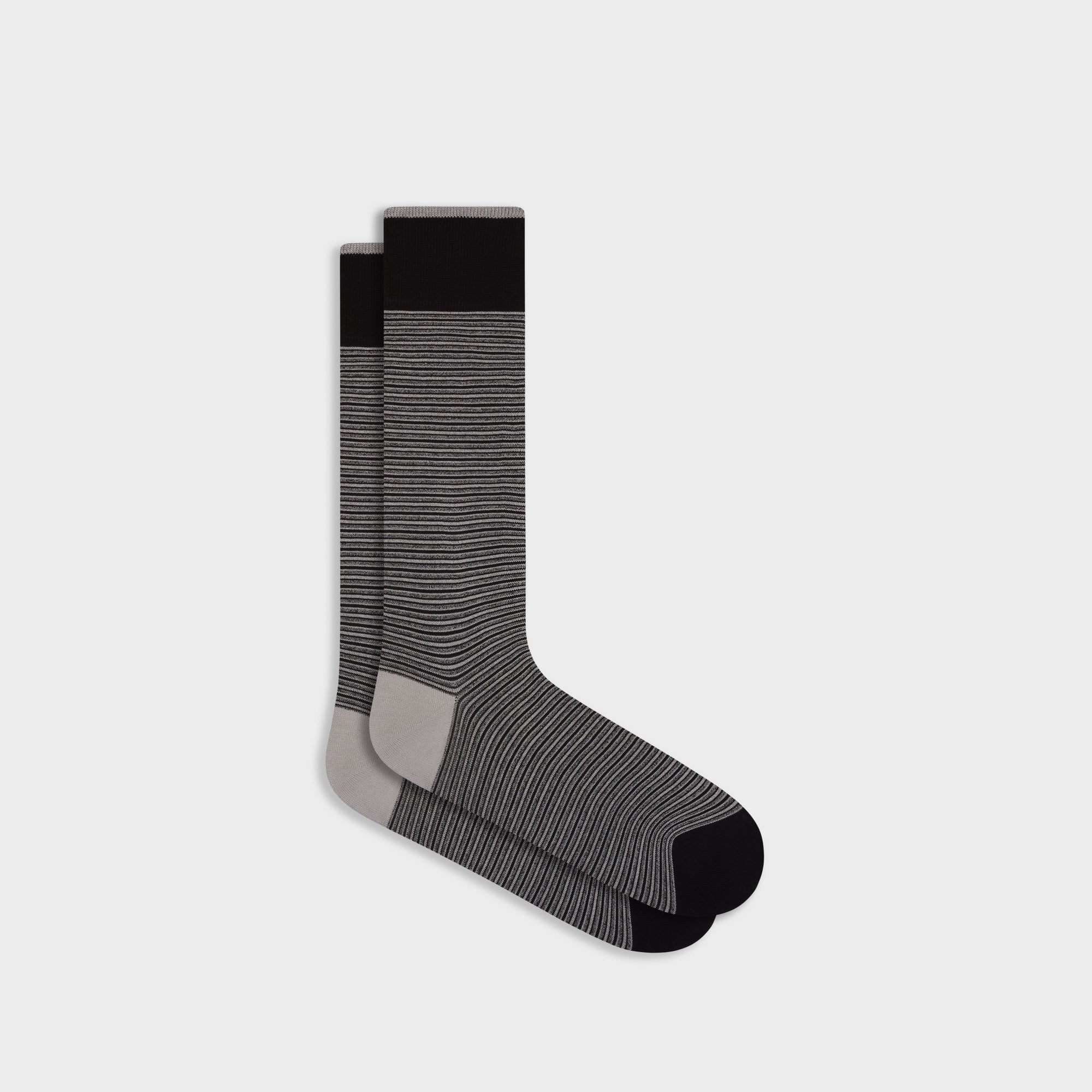 Striped Mid-Calf Socks