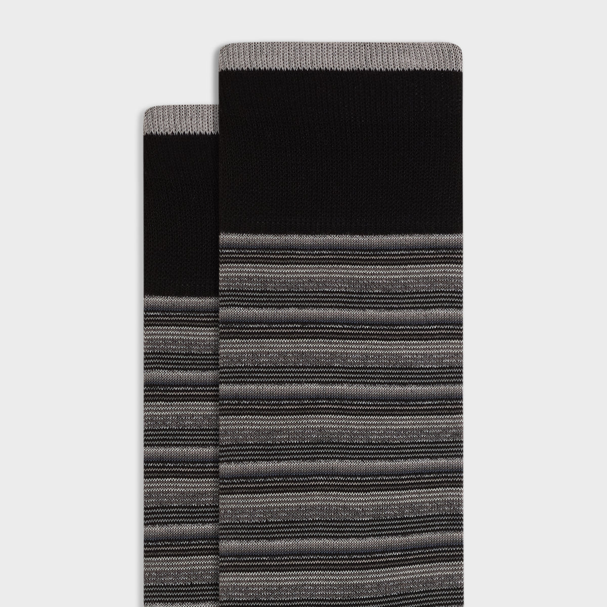 Striped Mid-Calf Socks