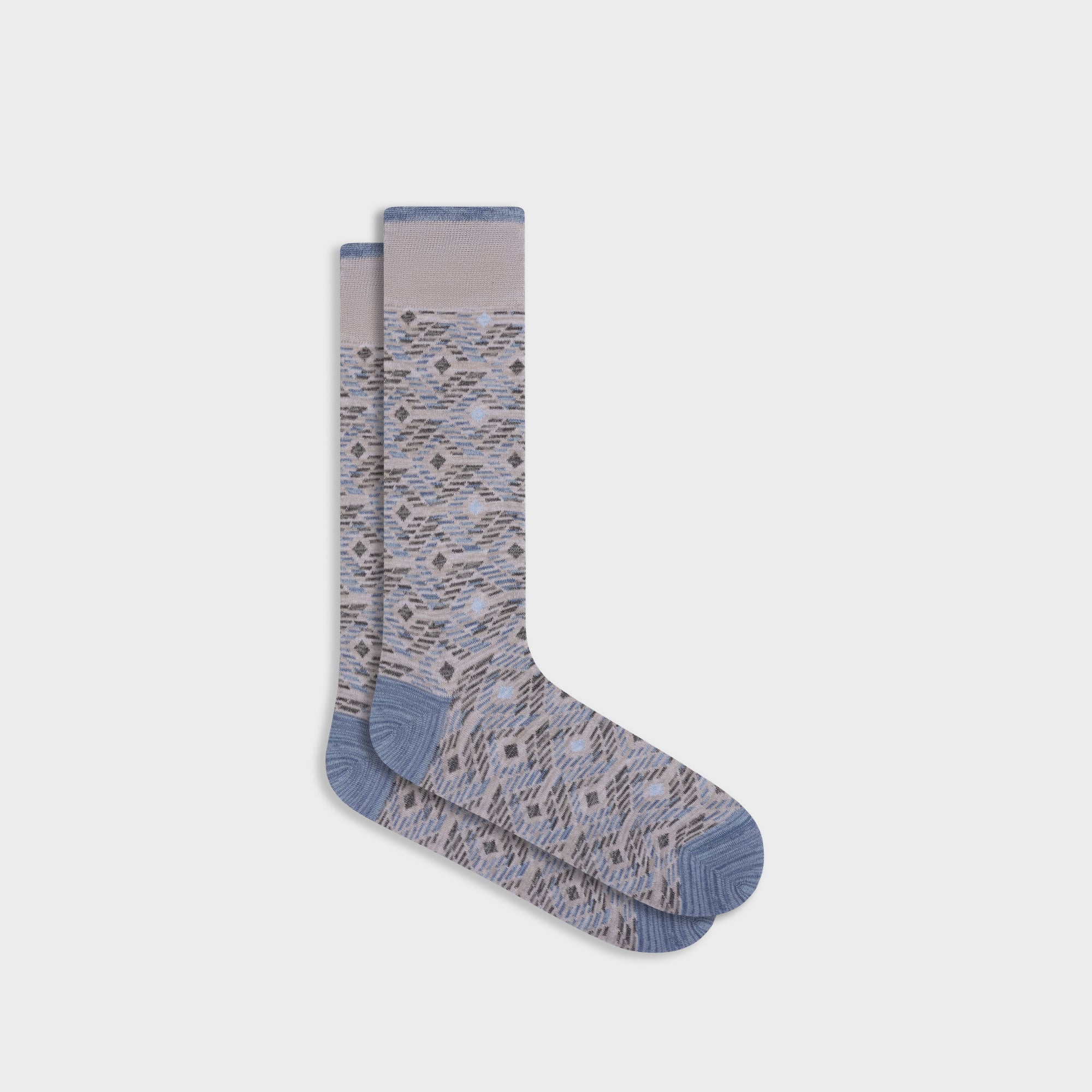 Geometric Mid-Calf Socks
