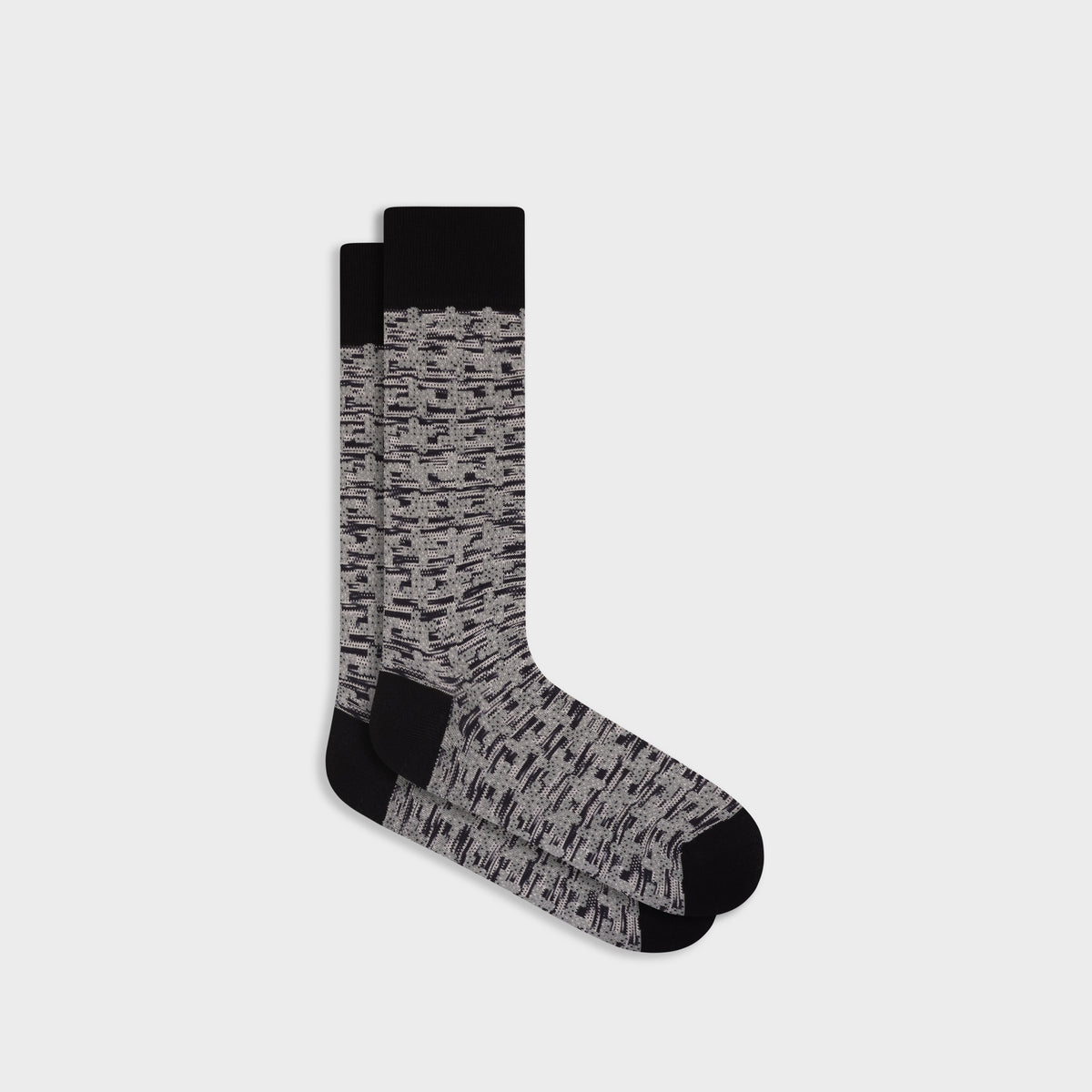 Abstract Geometric Mid-Calf Socks