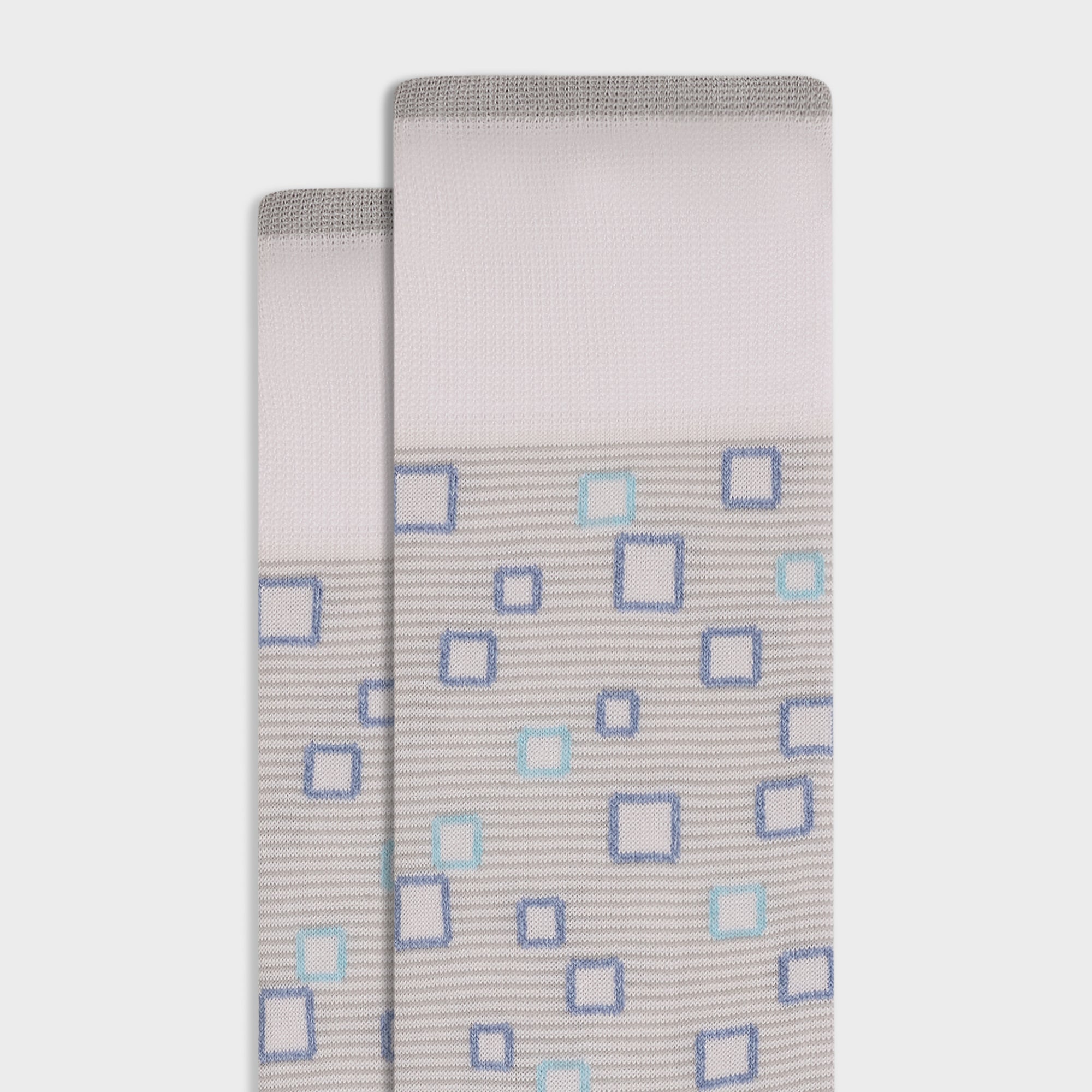 Geometric Mid-Calf Socks