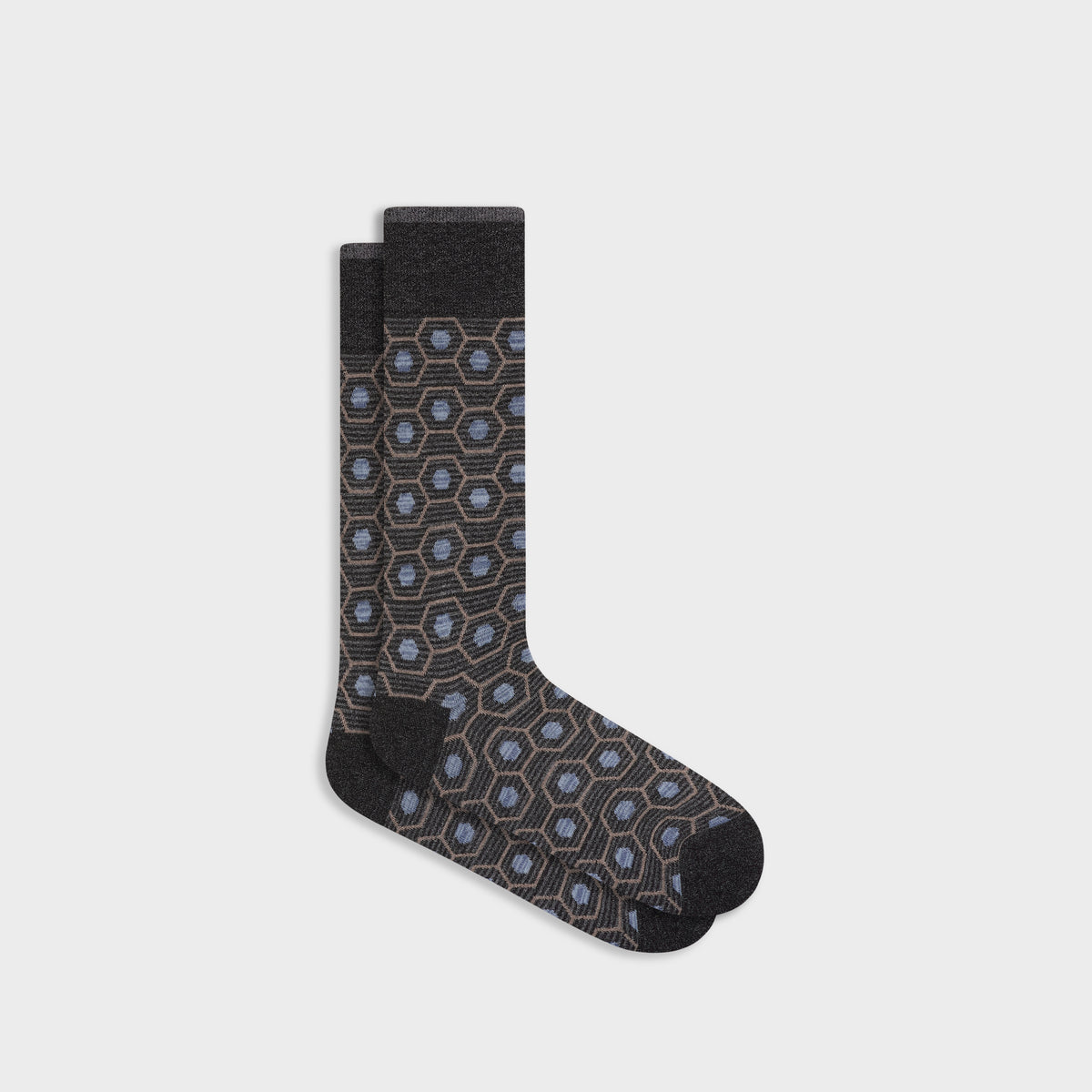 Honeycomb Mid-Calf Socks
