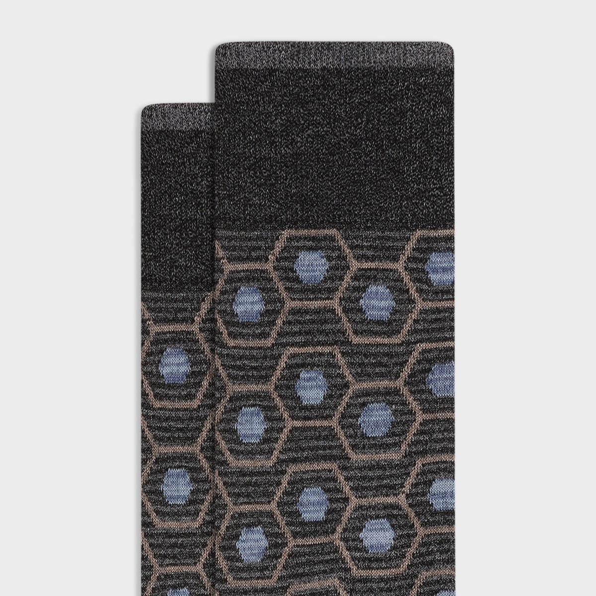Honeycomb Mid-Calf Socks