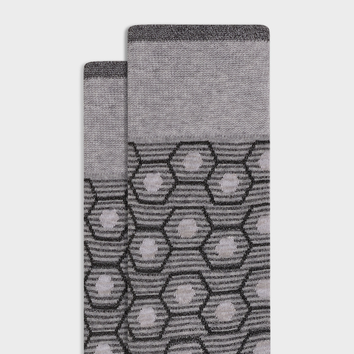 Honeycomb Mid-Calf Socks