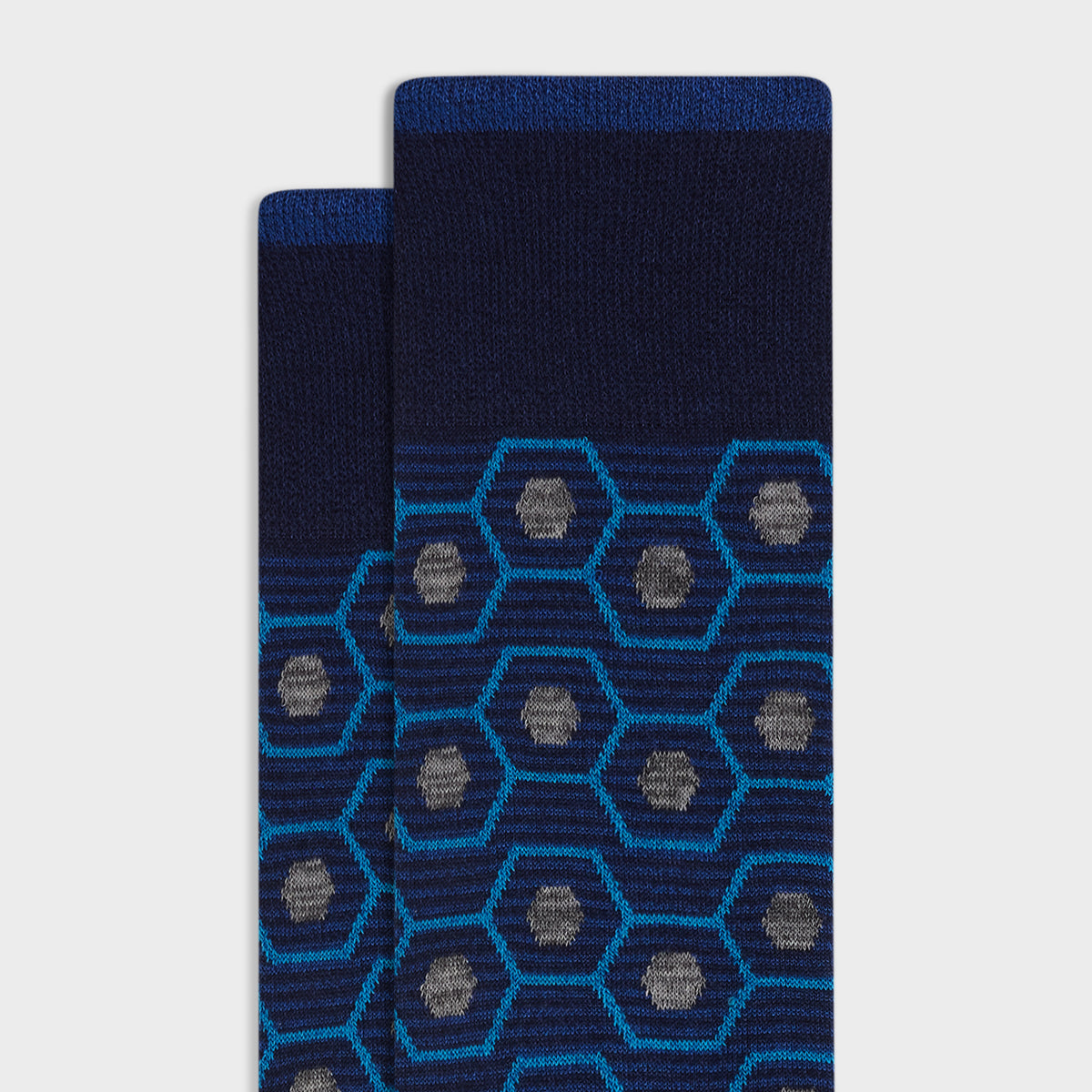 Honeycomb Mid-Calf Socks