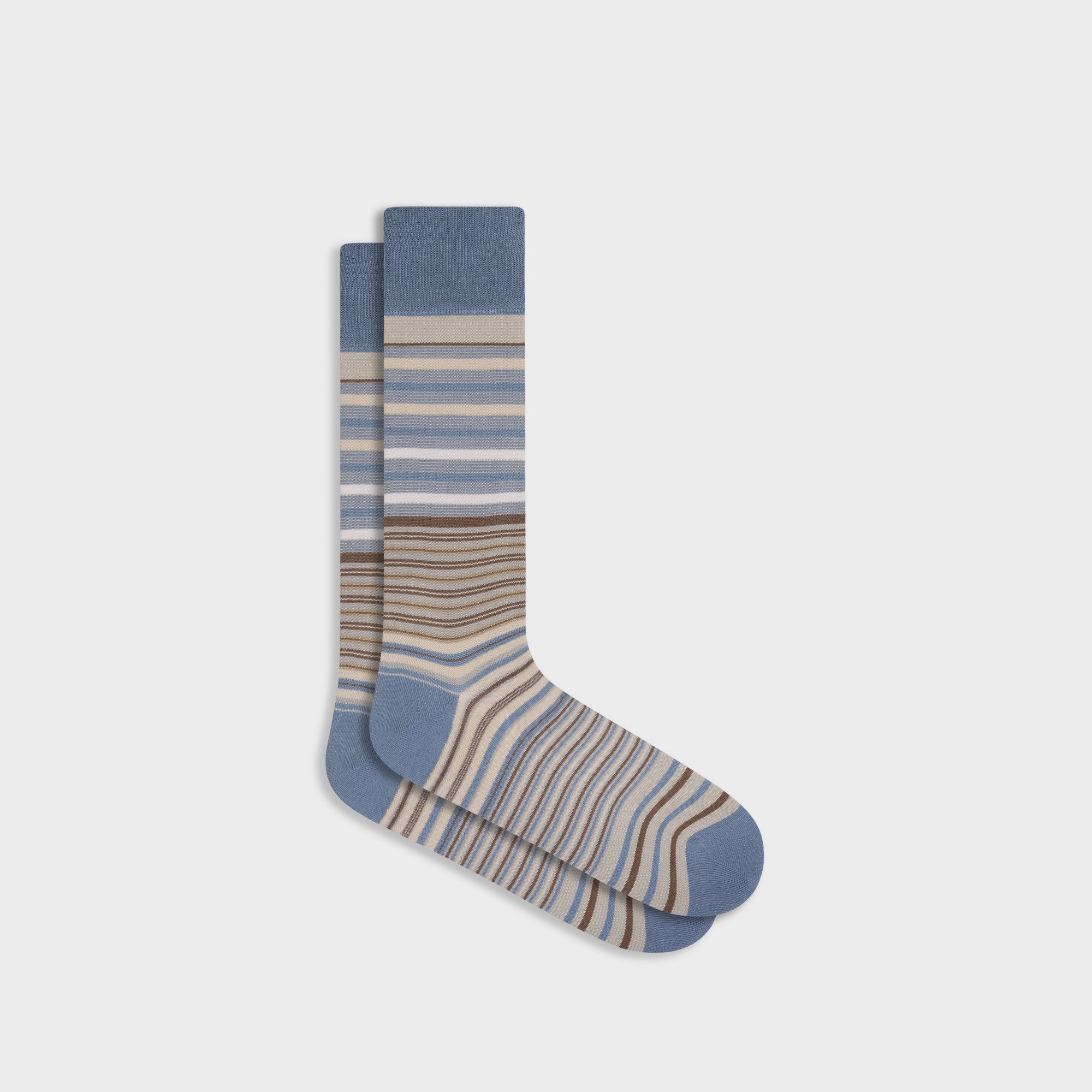 Striped Mid-Calf Socks