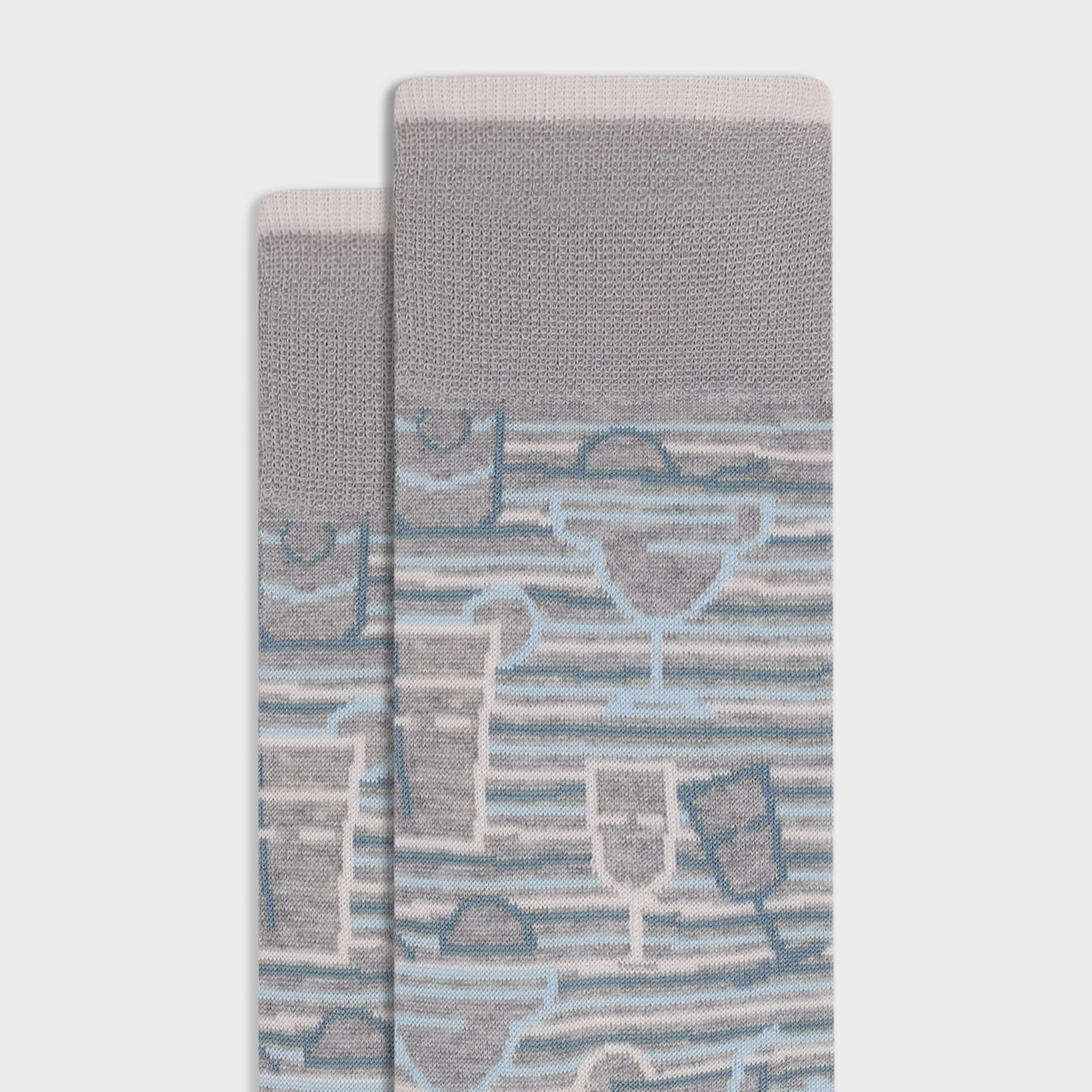 Cocktail Mid-Calf Socks