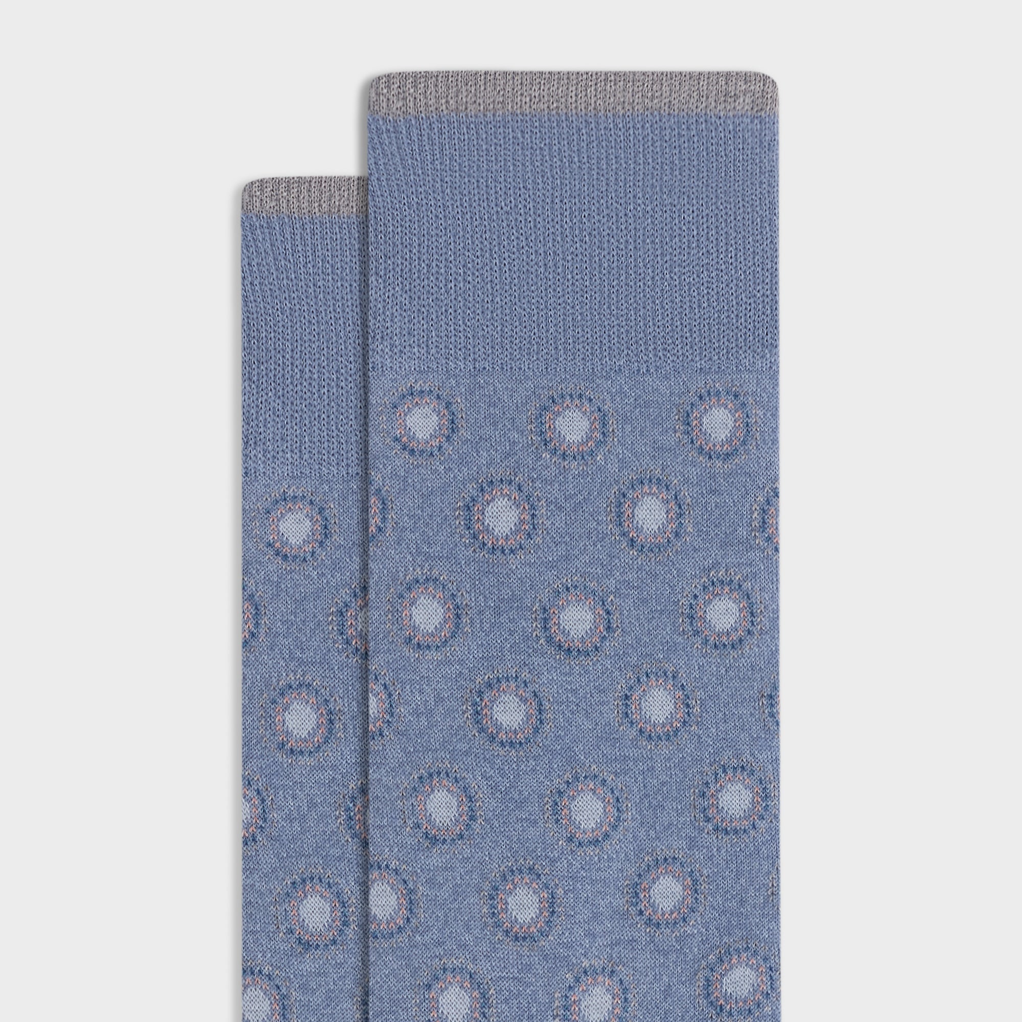 Medallion Mid-Calf Socks