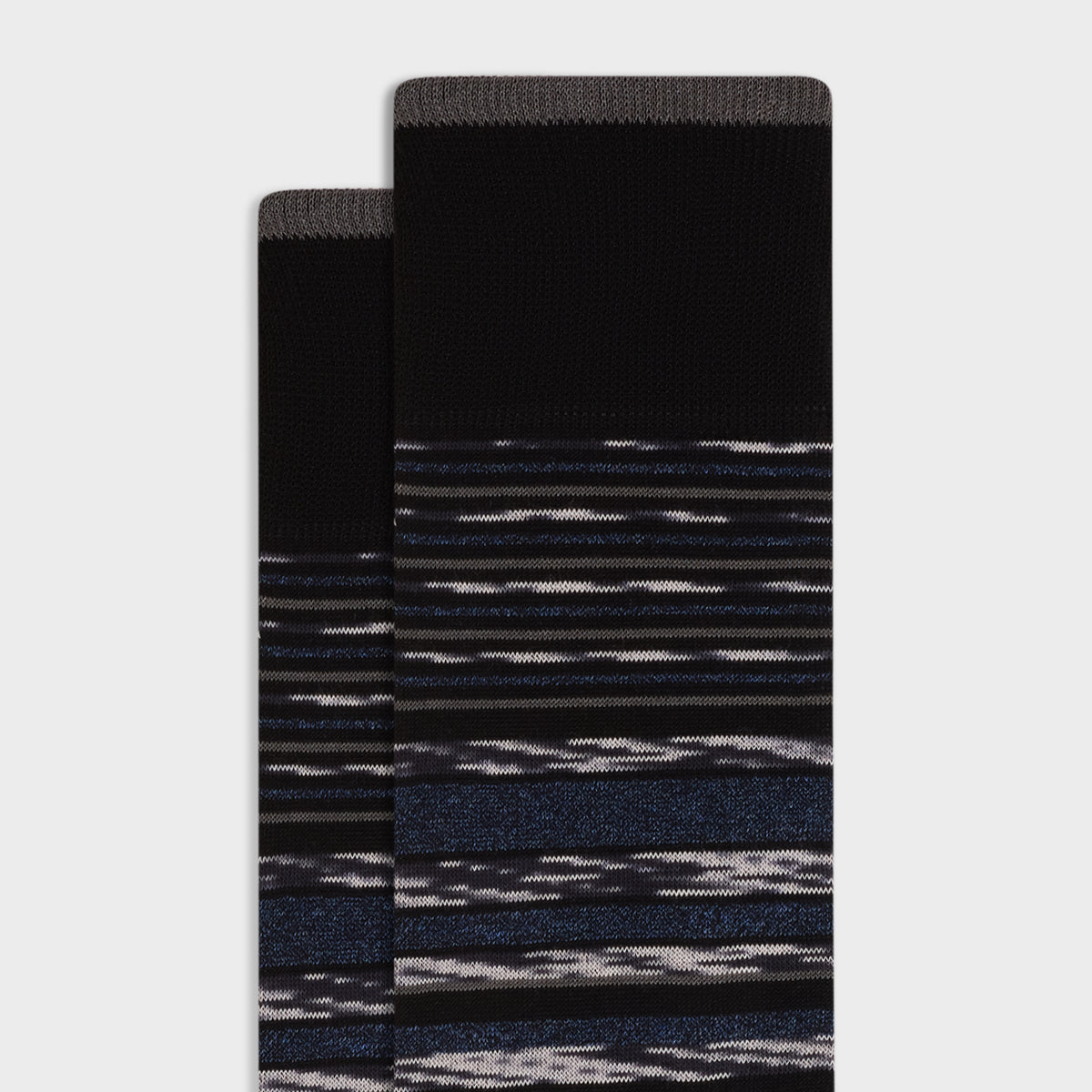Striped Mid-Calf Socks