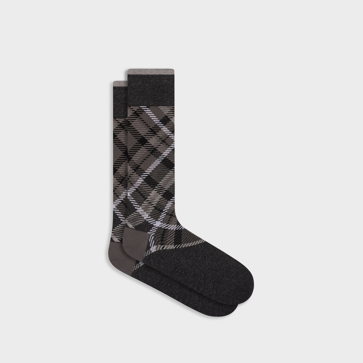 Plaid Mid-Calf Socks