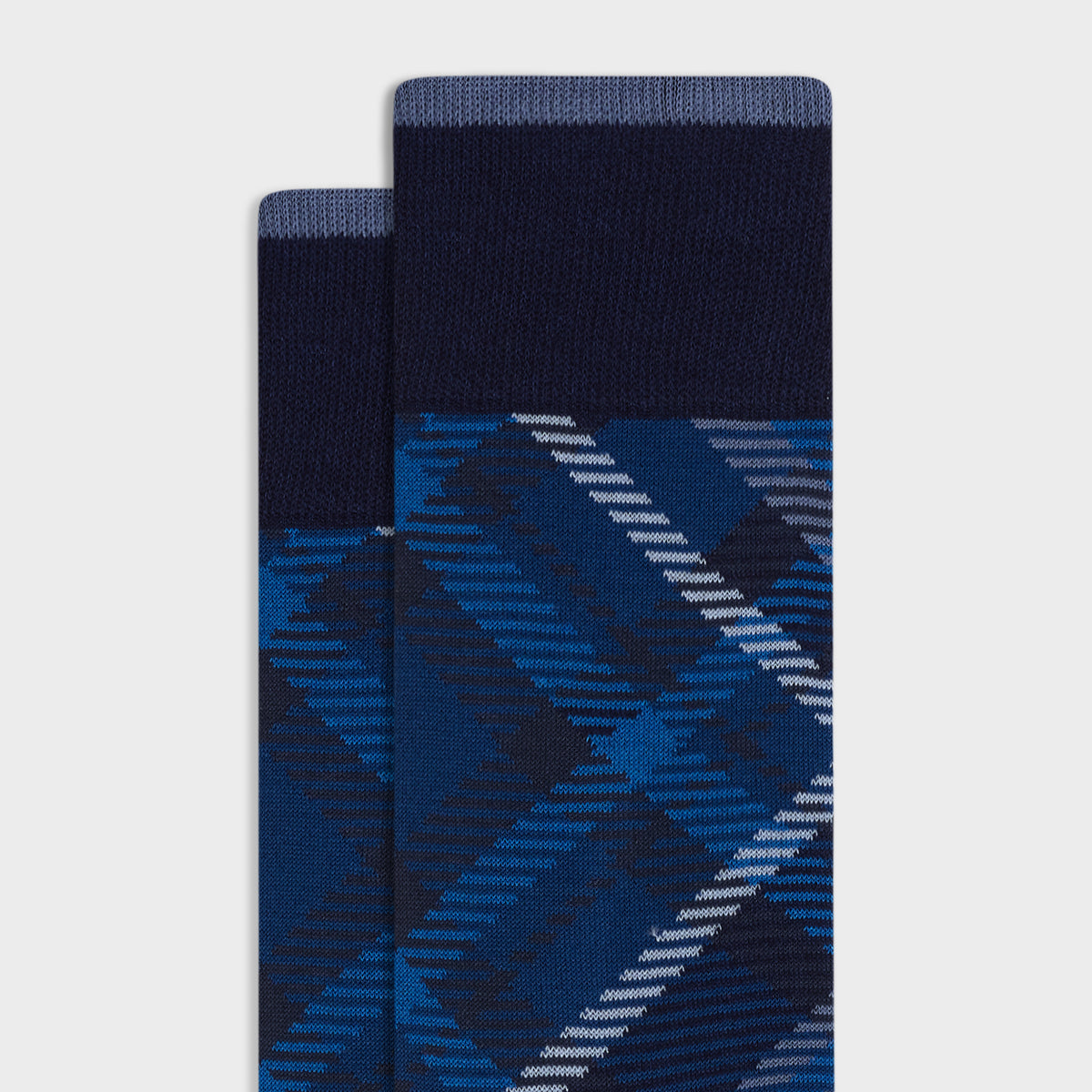 Plaid Mid-Calf Socks