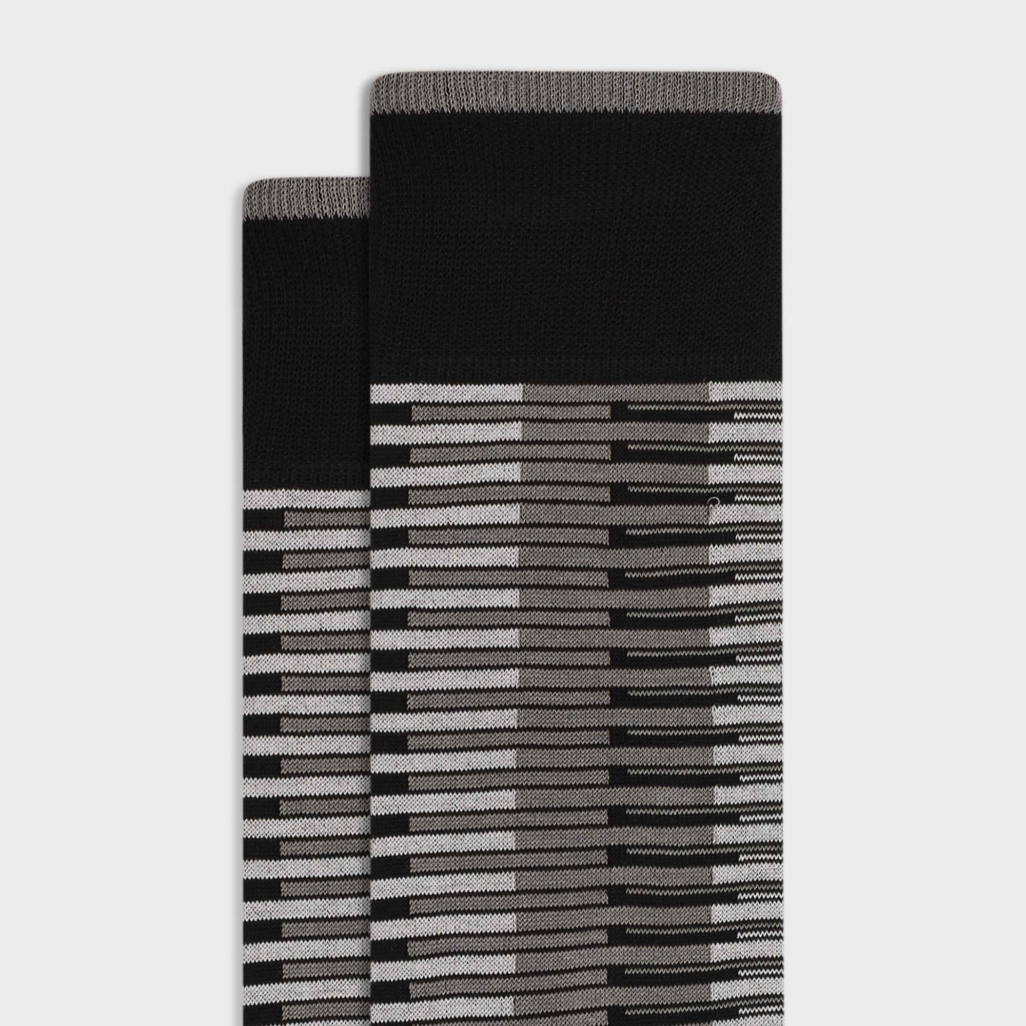 Striped Mid-Calf Socks