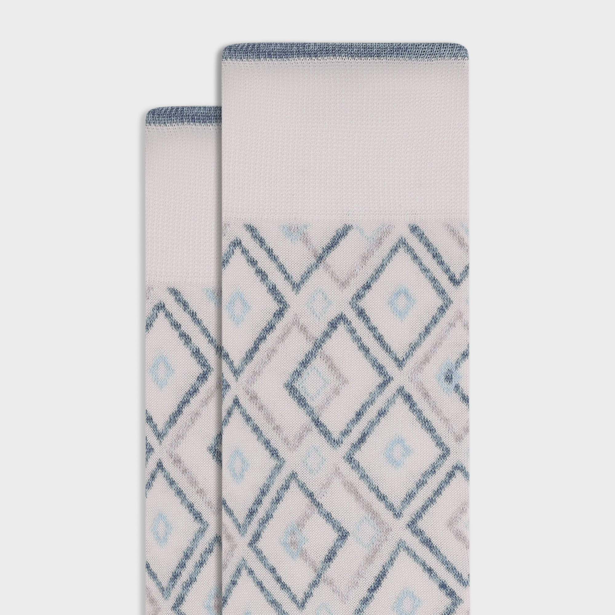 Geometric Mid-Calf Socks
