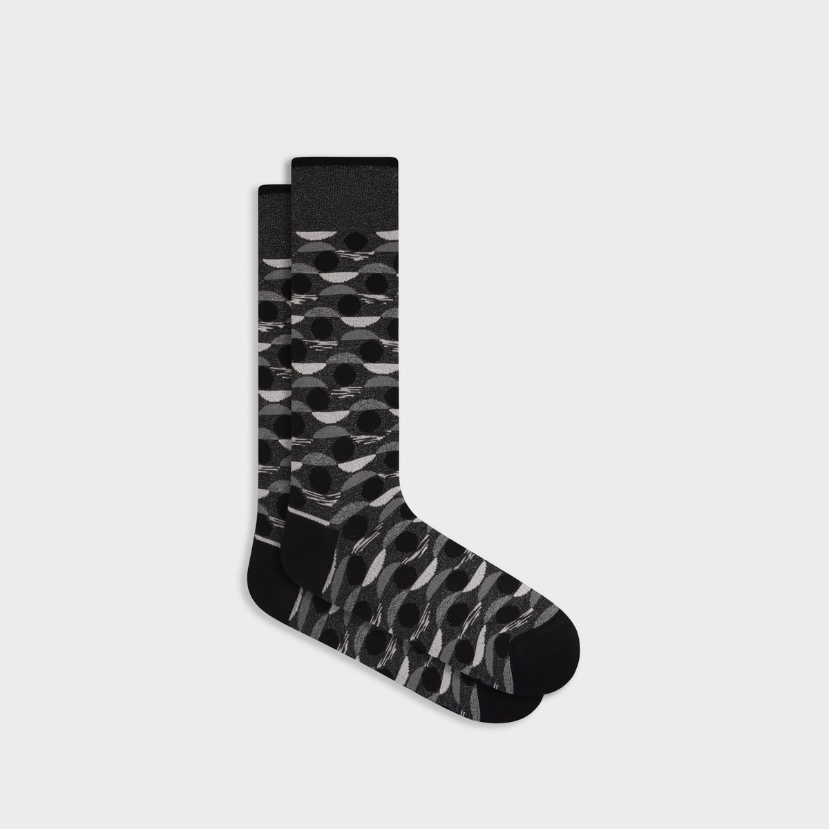 Abstract Dot Mid-Calf Socks