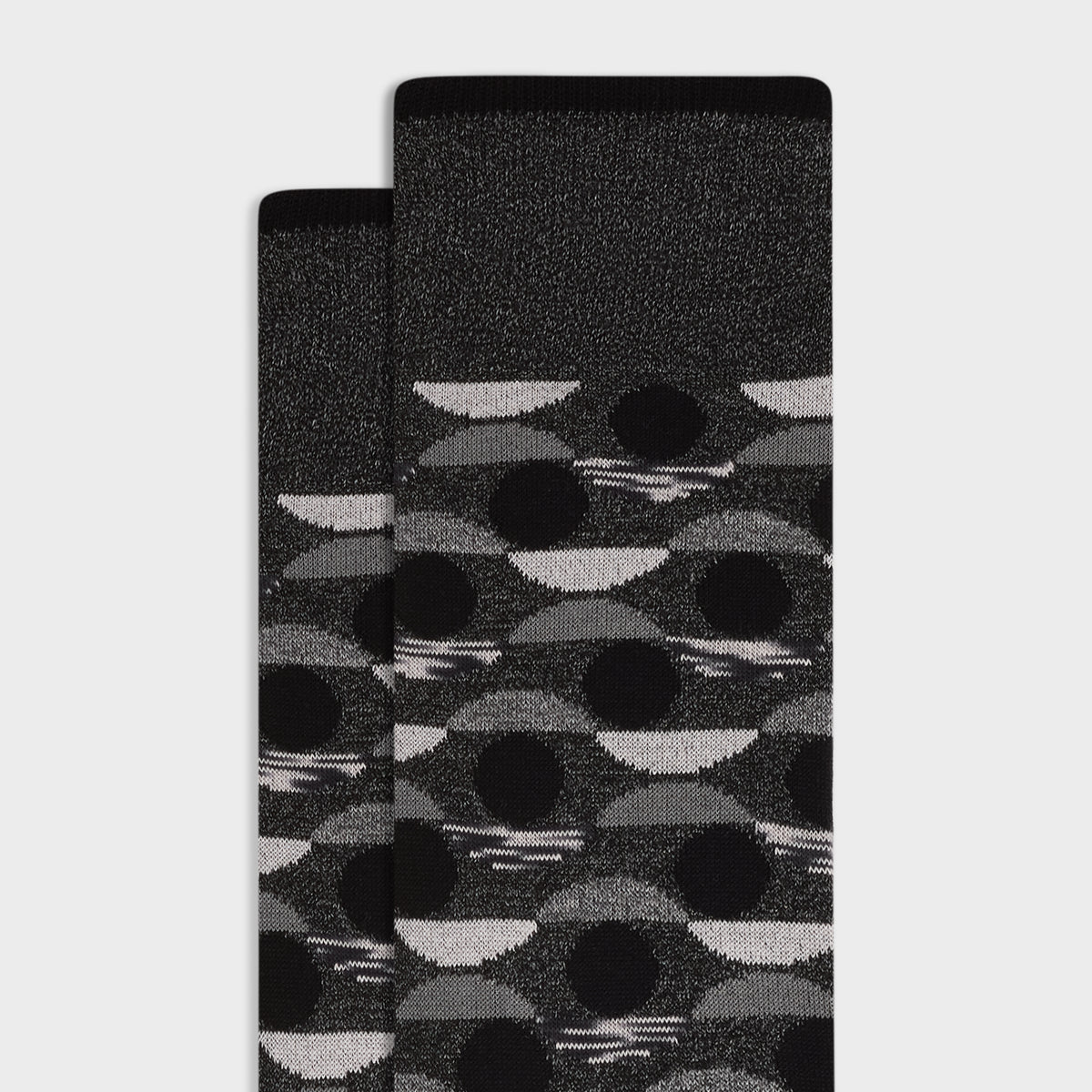 Abstract Dot Mid-Calf Socks
