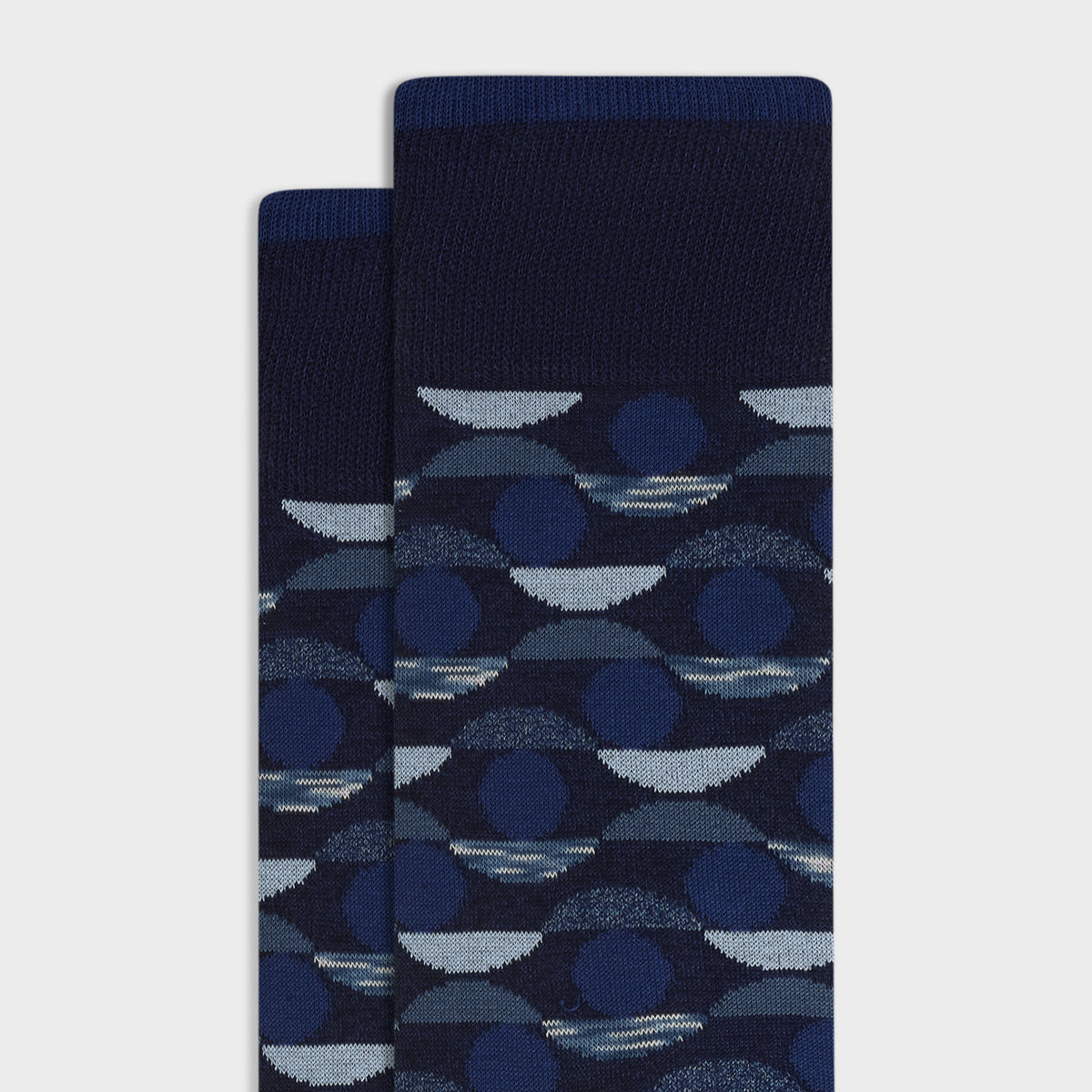 Abstract Dot Mid-Calf Socks