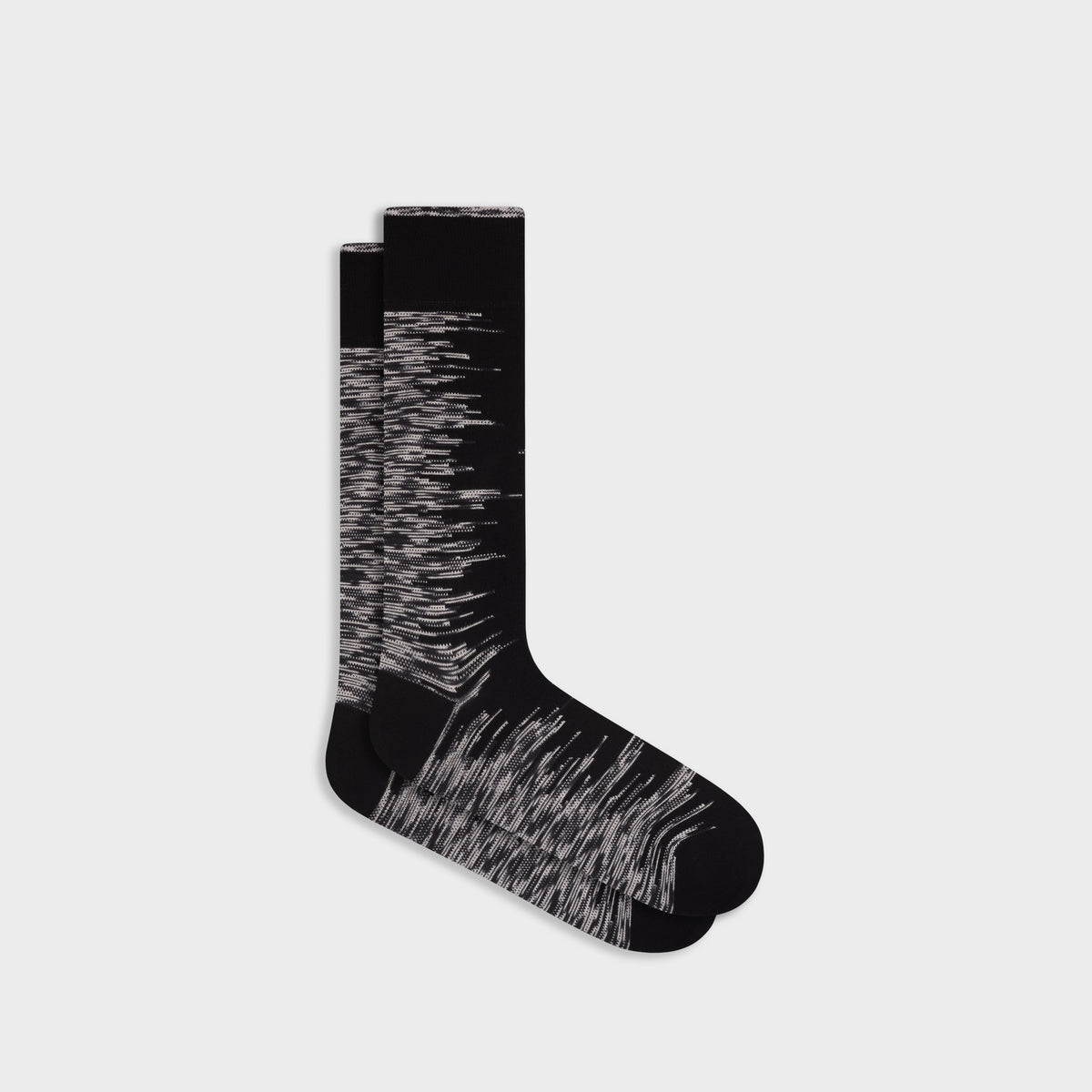 Painterly Stripe Mid-Calf Socks