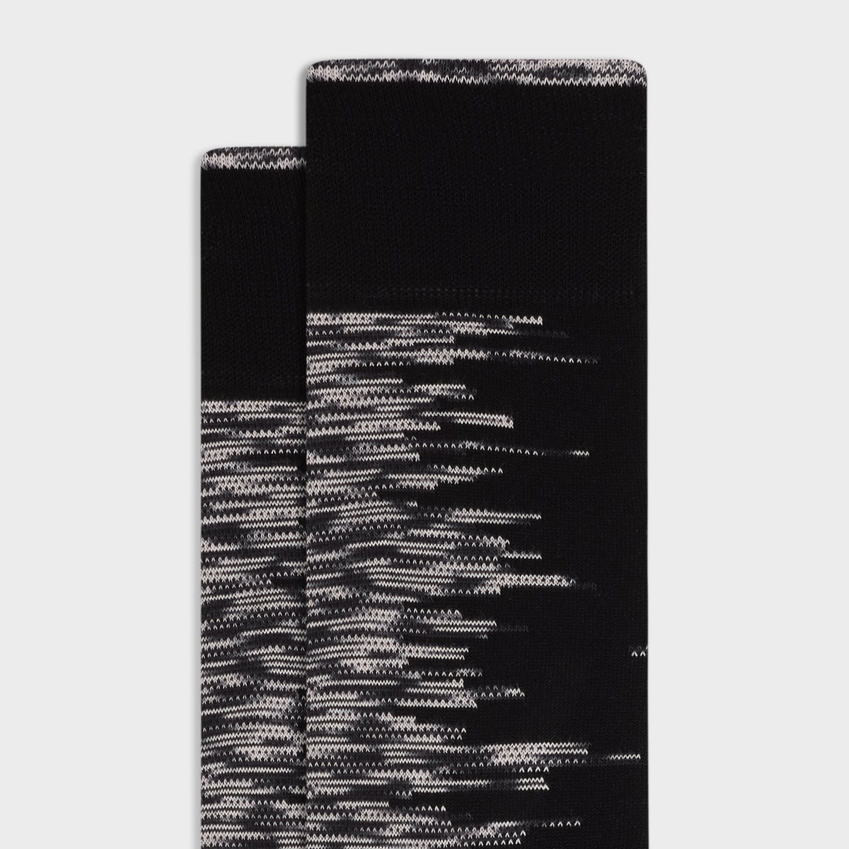 Painterly Stripe Mid-Calf Socks