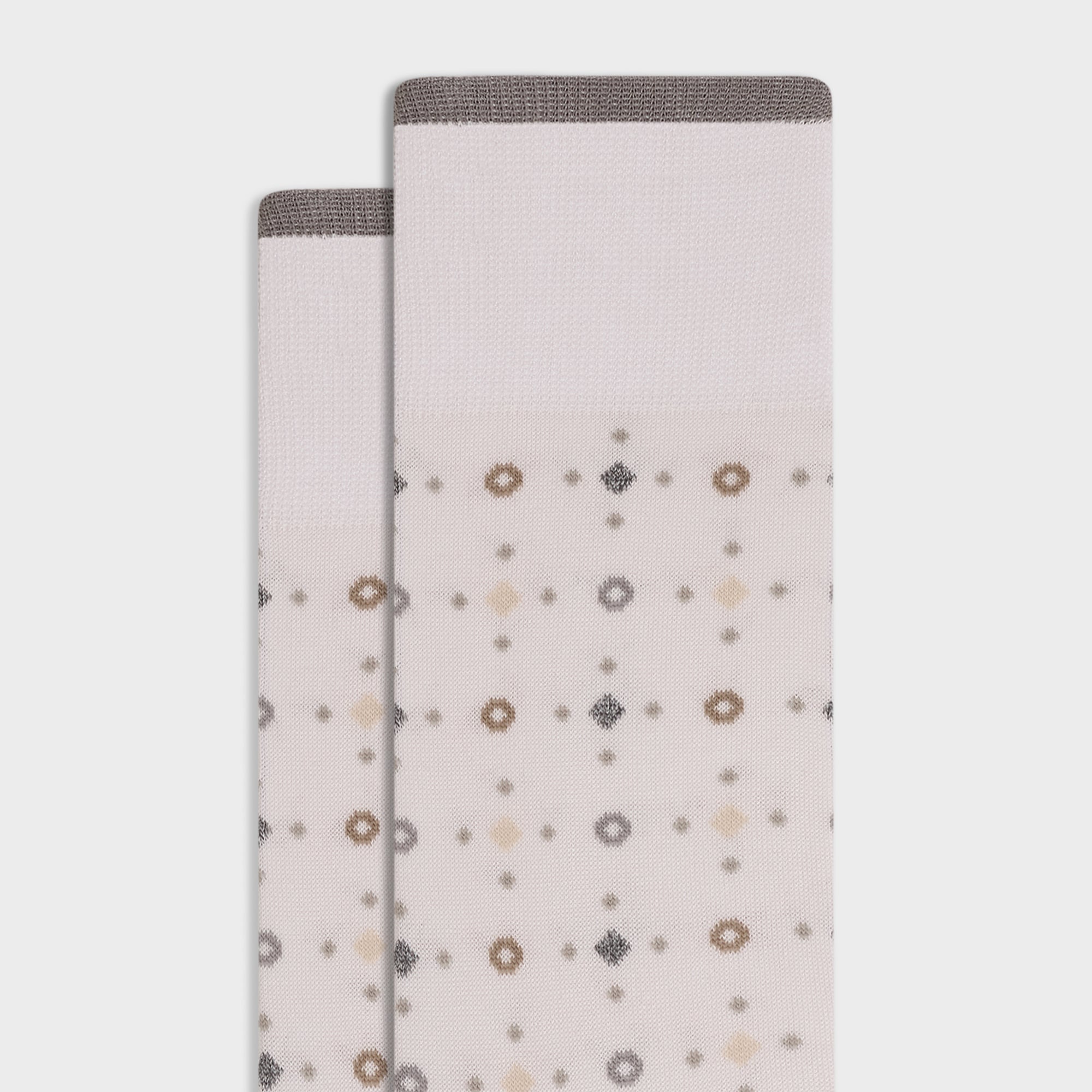 Geometric Mid-Calf Socks