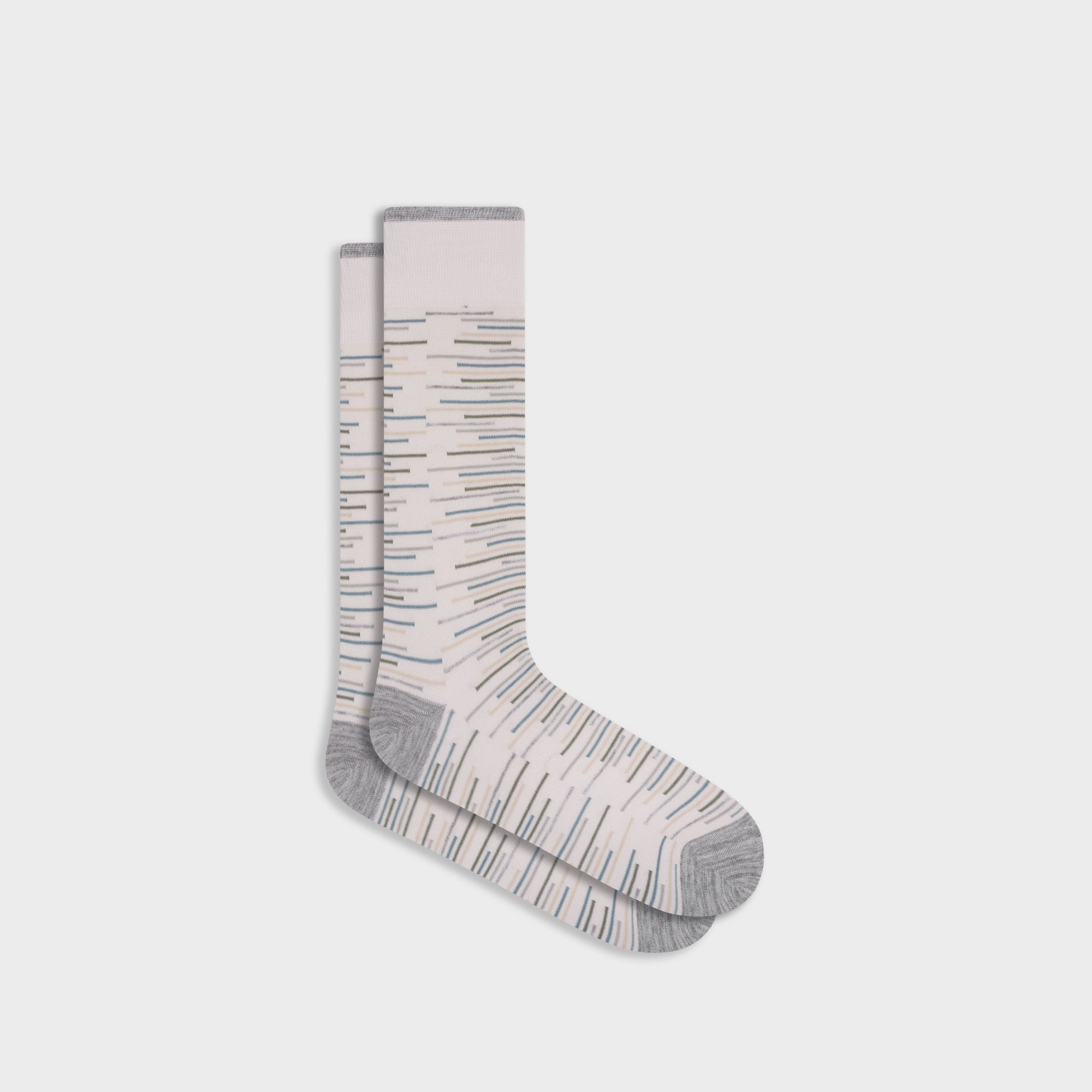 Striped Mid-Calf Socks