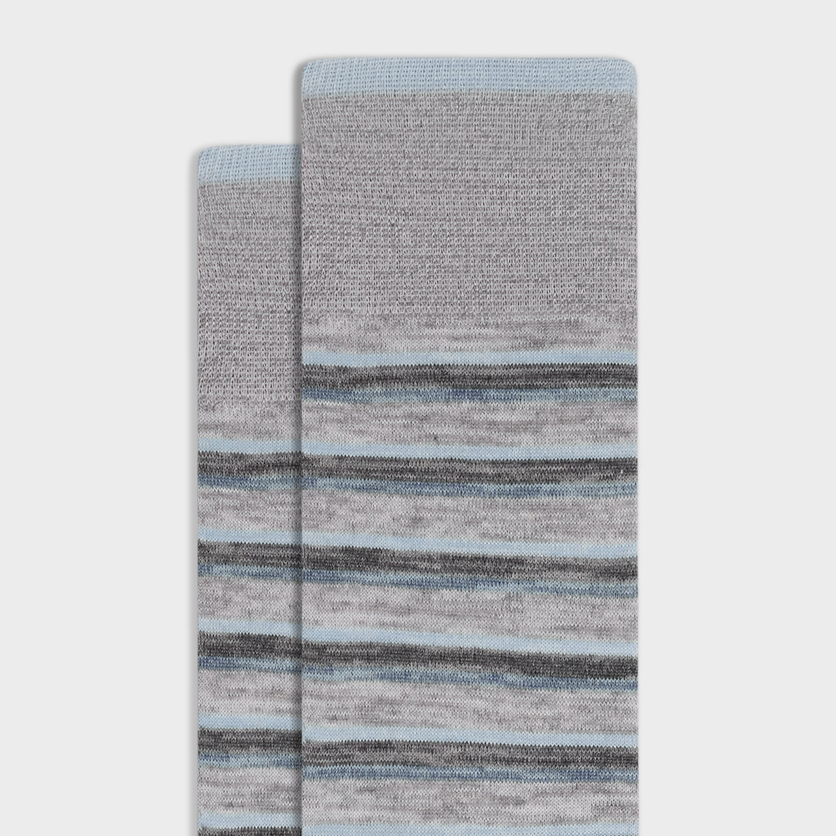 Striped Mid-Calf Socks