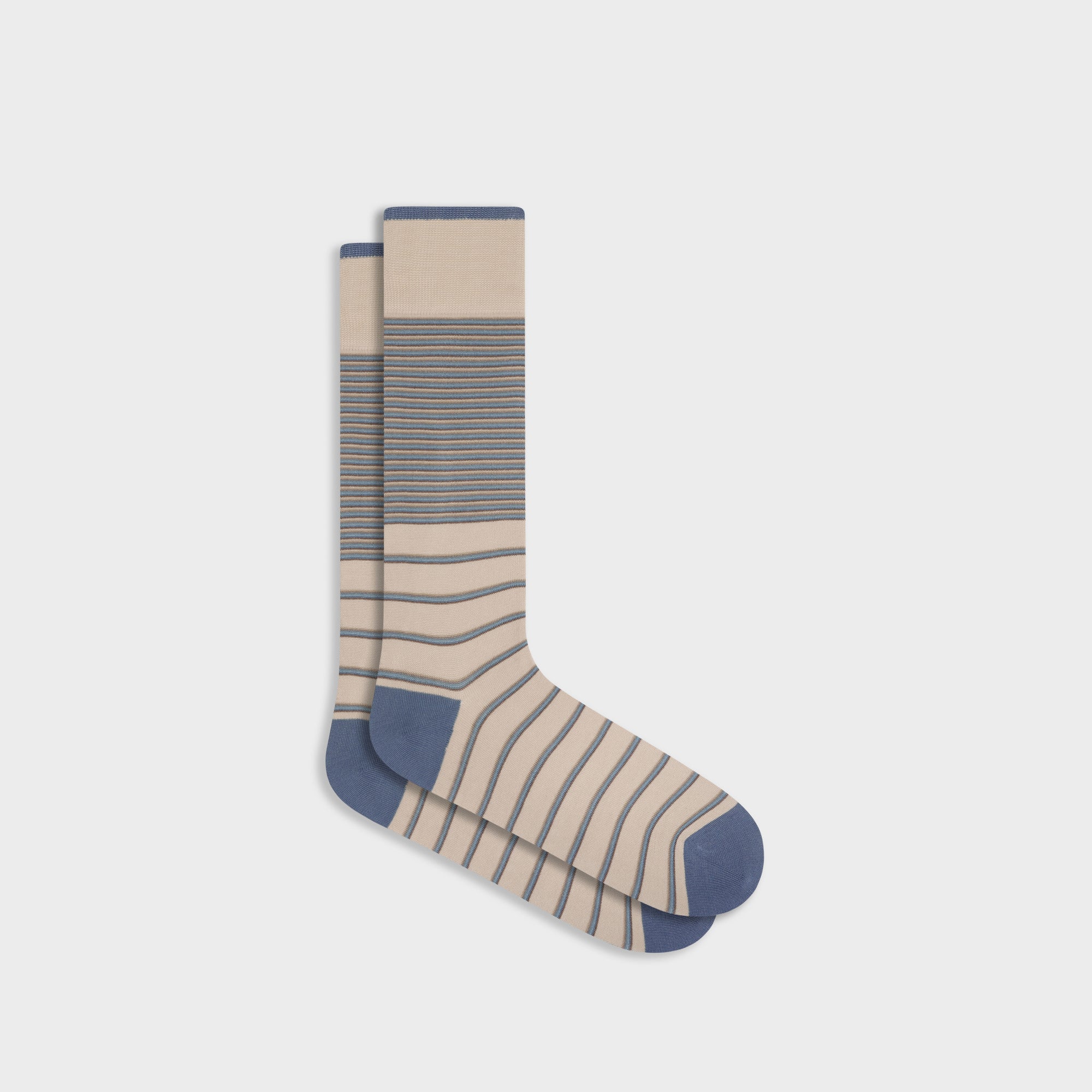 Striped Mid-Calf Socks