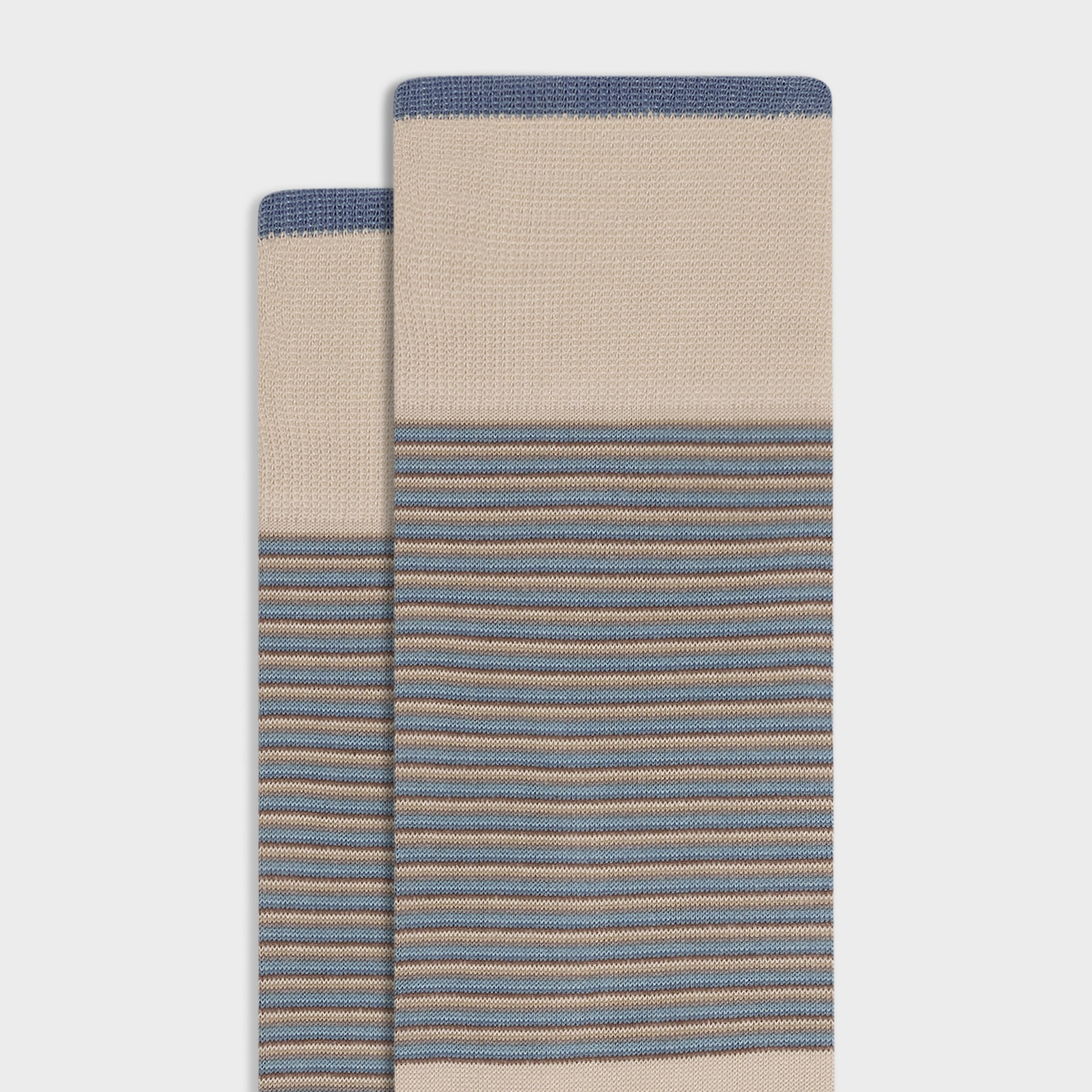 Striped Mid-Calf Socks