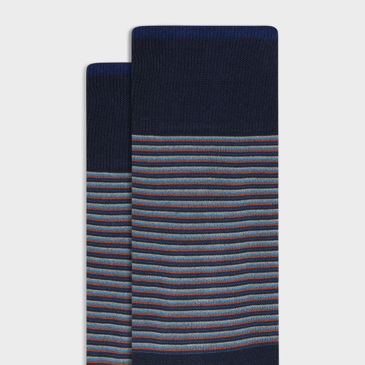 Striped Mid-Calf Socks