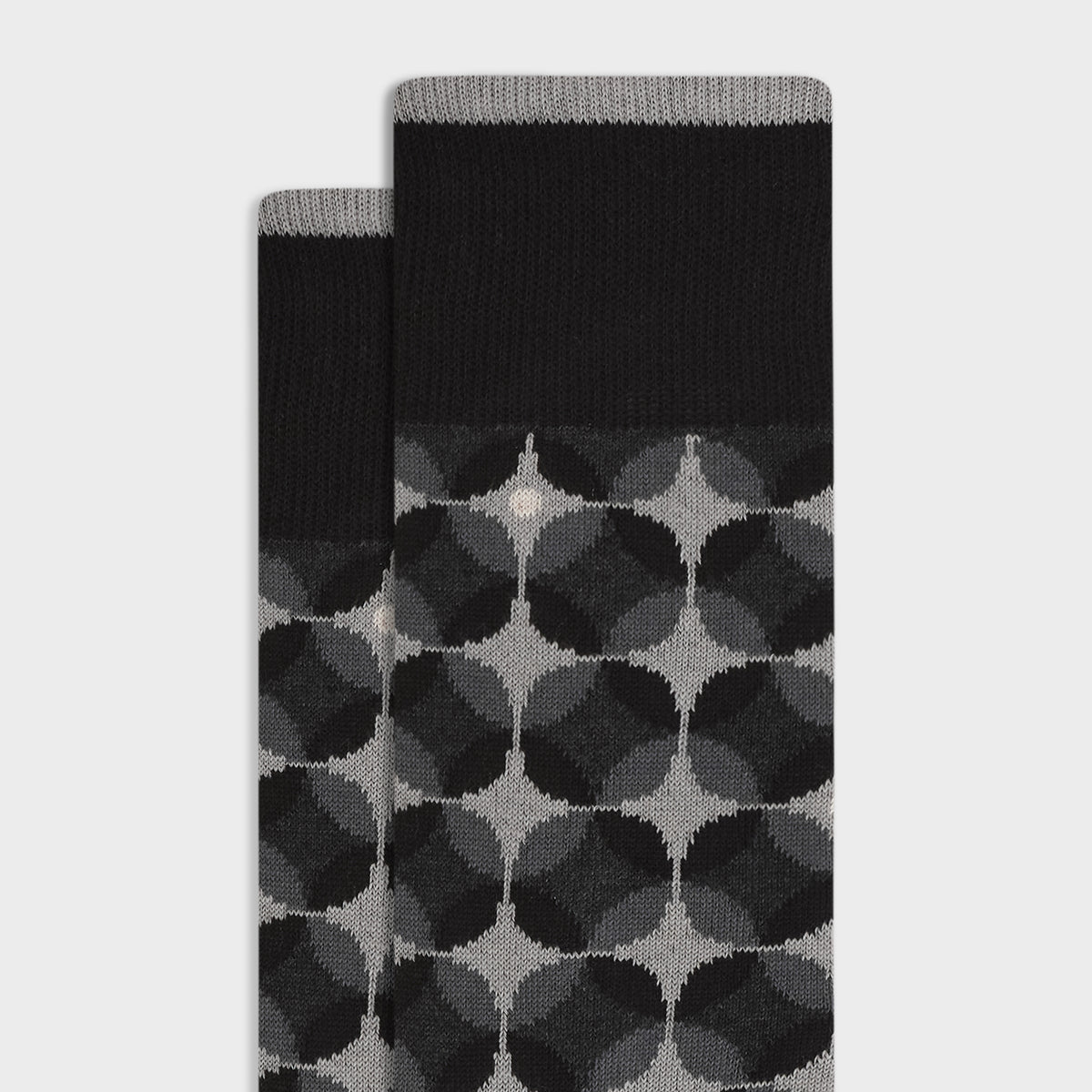 Geometric Mid-Calf Socks