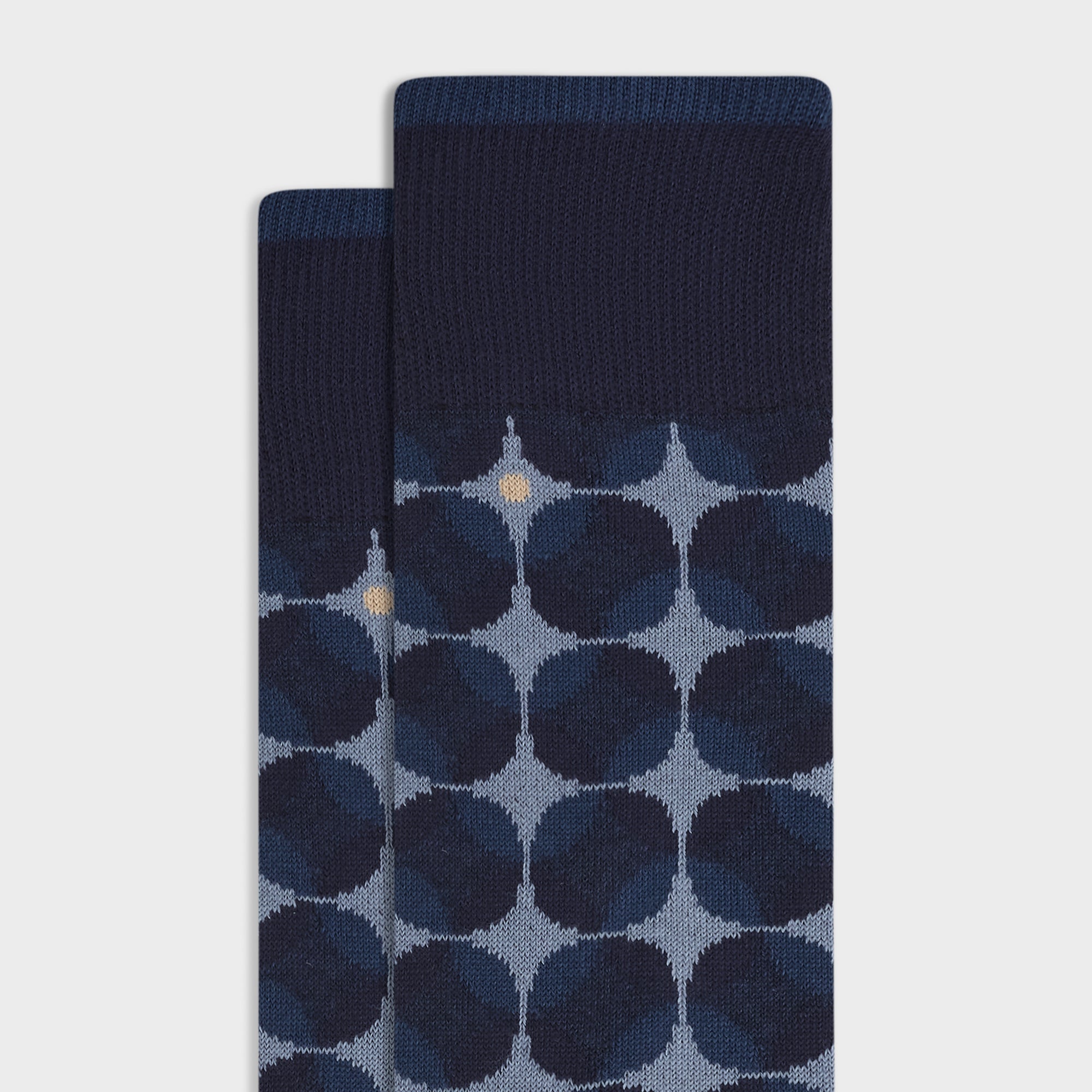 Geometric Mid-Calf Socks